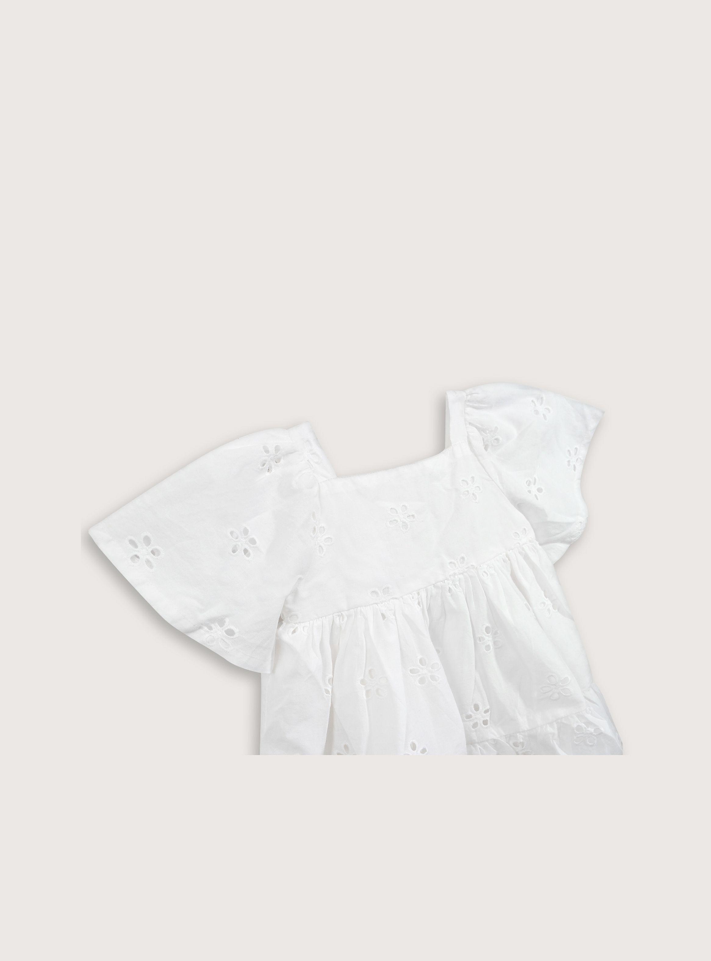 Vestido Niña Blanco 39624 Opaline-3