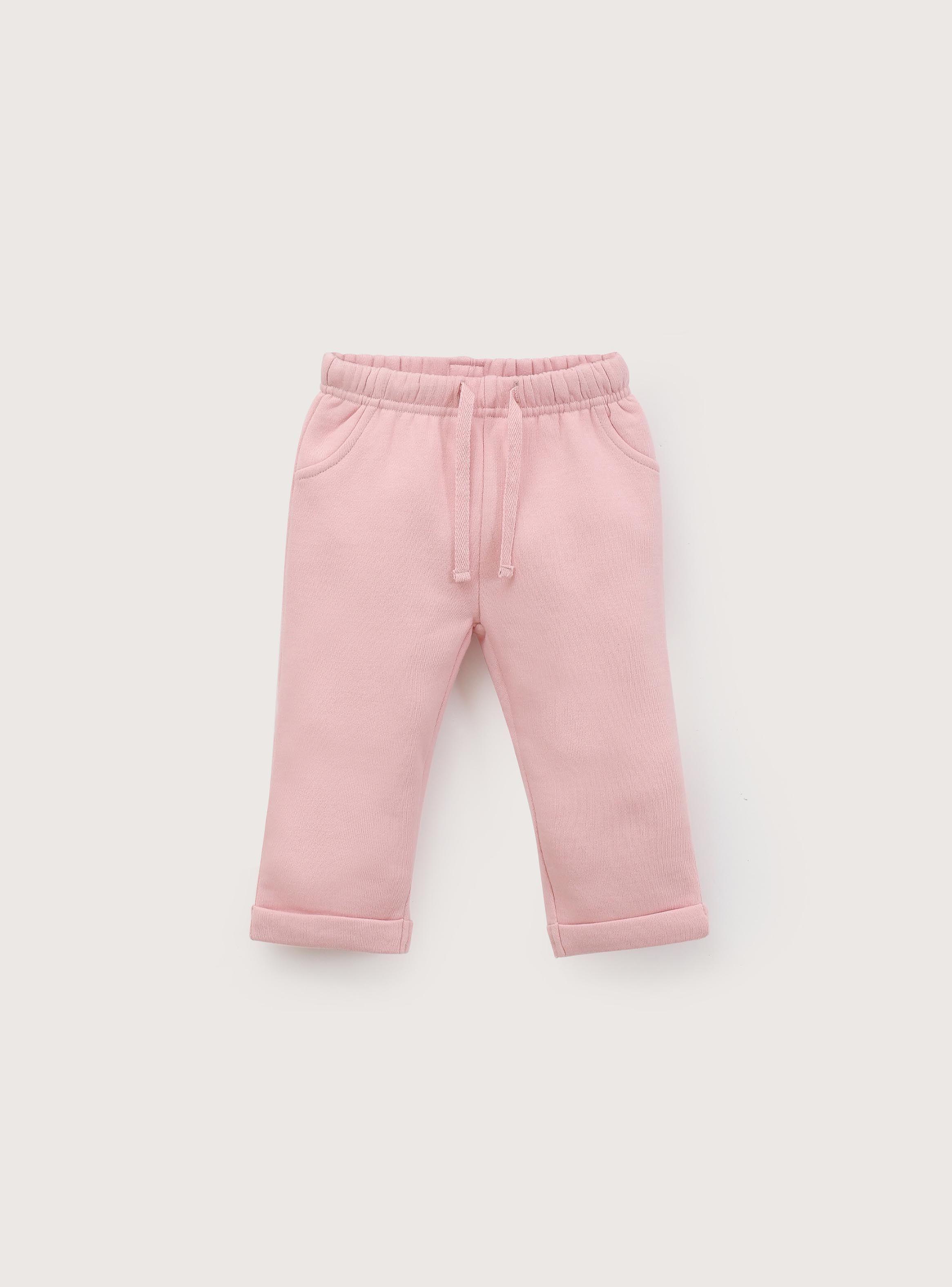 Pantalon Buzo Infant Niña Rosado-0
