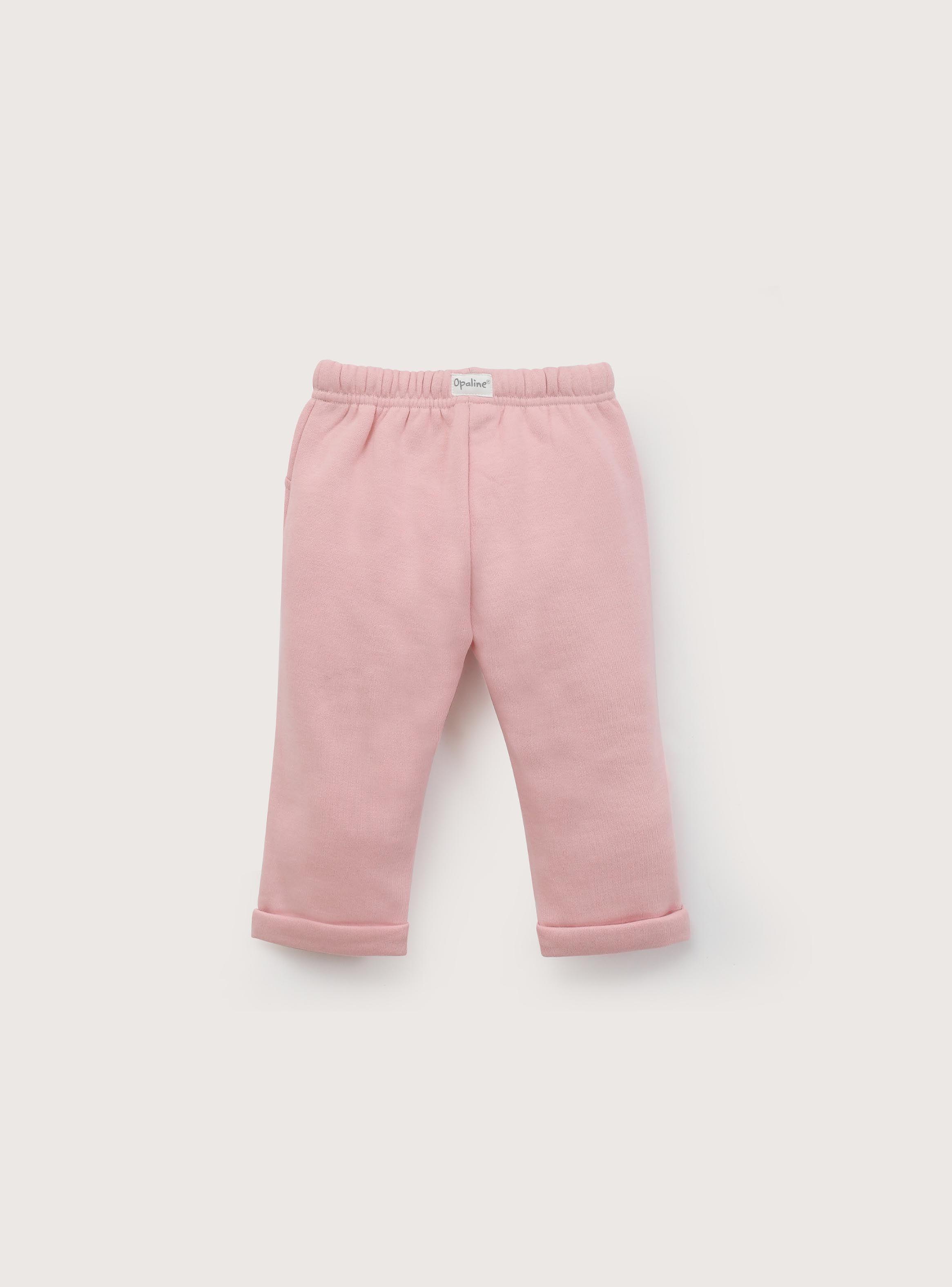 Pantalon Buzo Infant Niña Rosado-1
