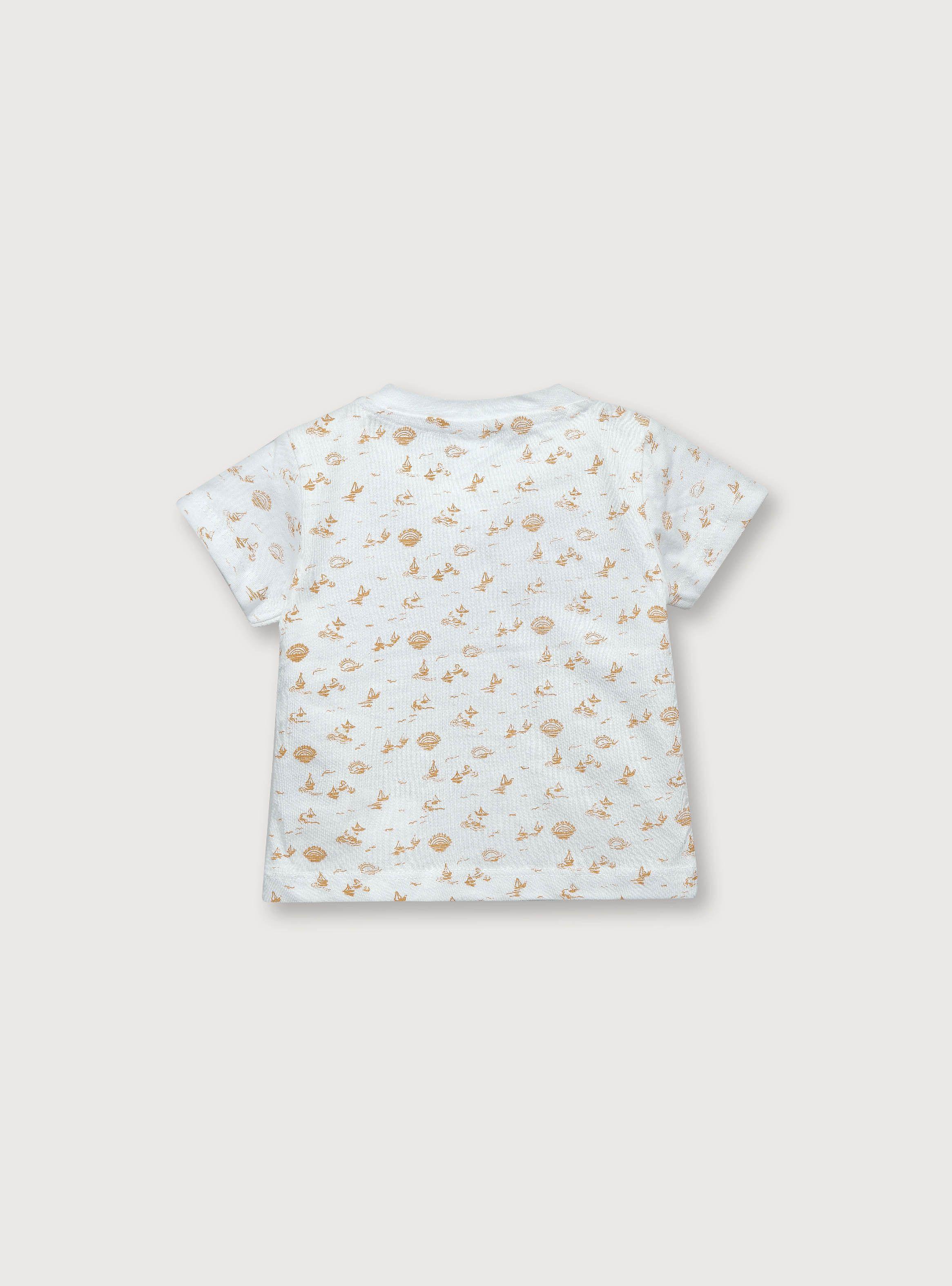 Polera Niño Beige (Recién Nacido A 9 Meses) Opaline-1