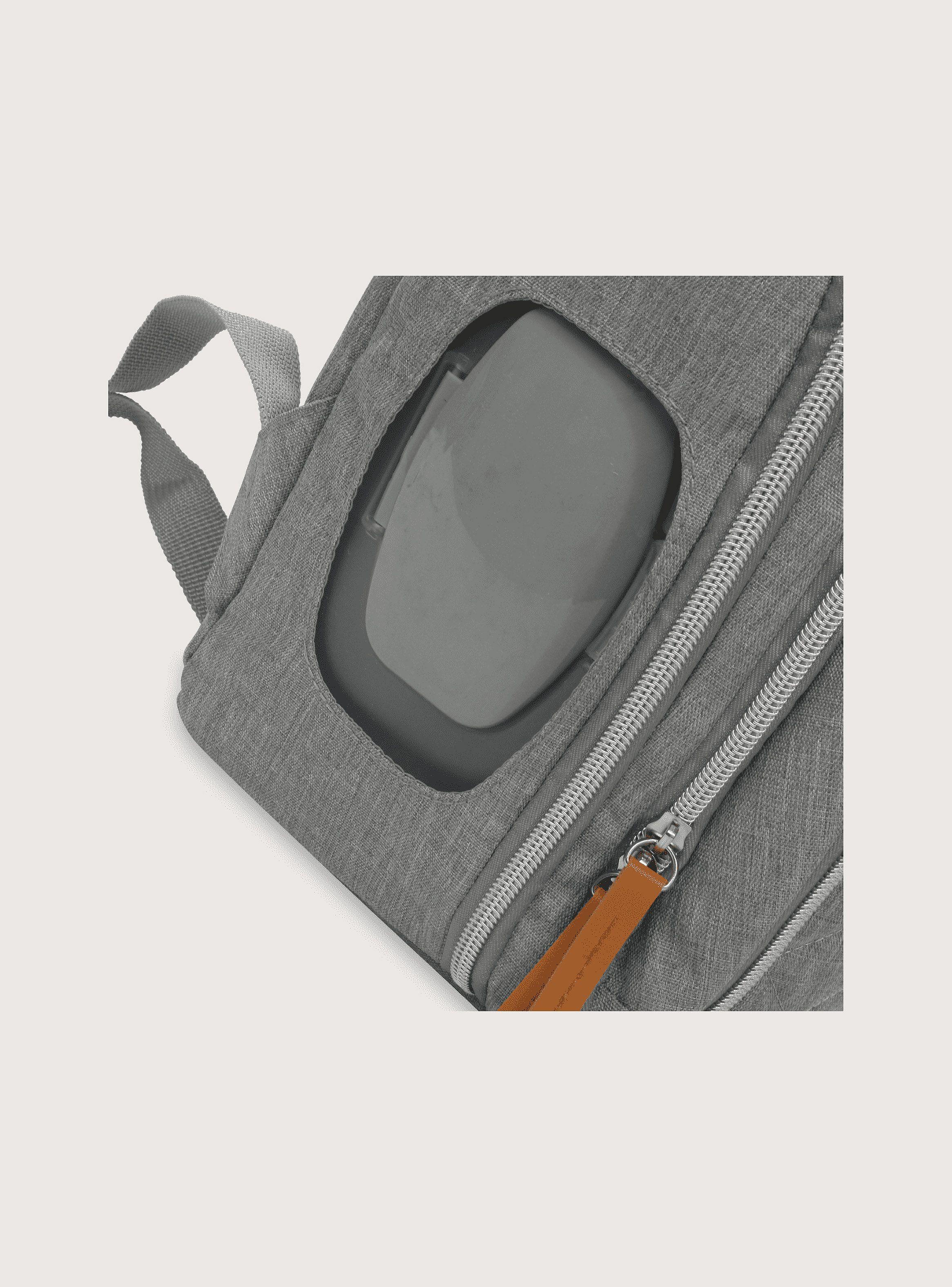Mochila Unisex Gris 38980 OPALINE-4