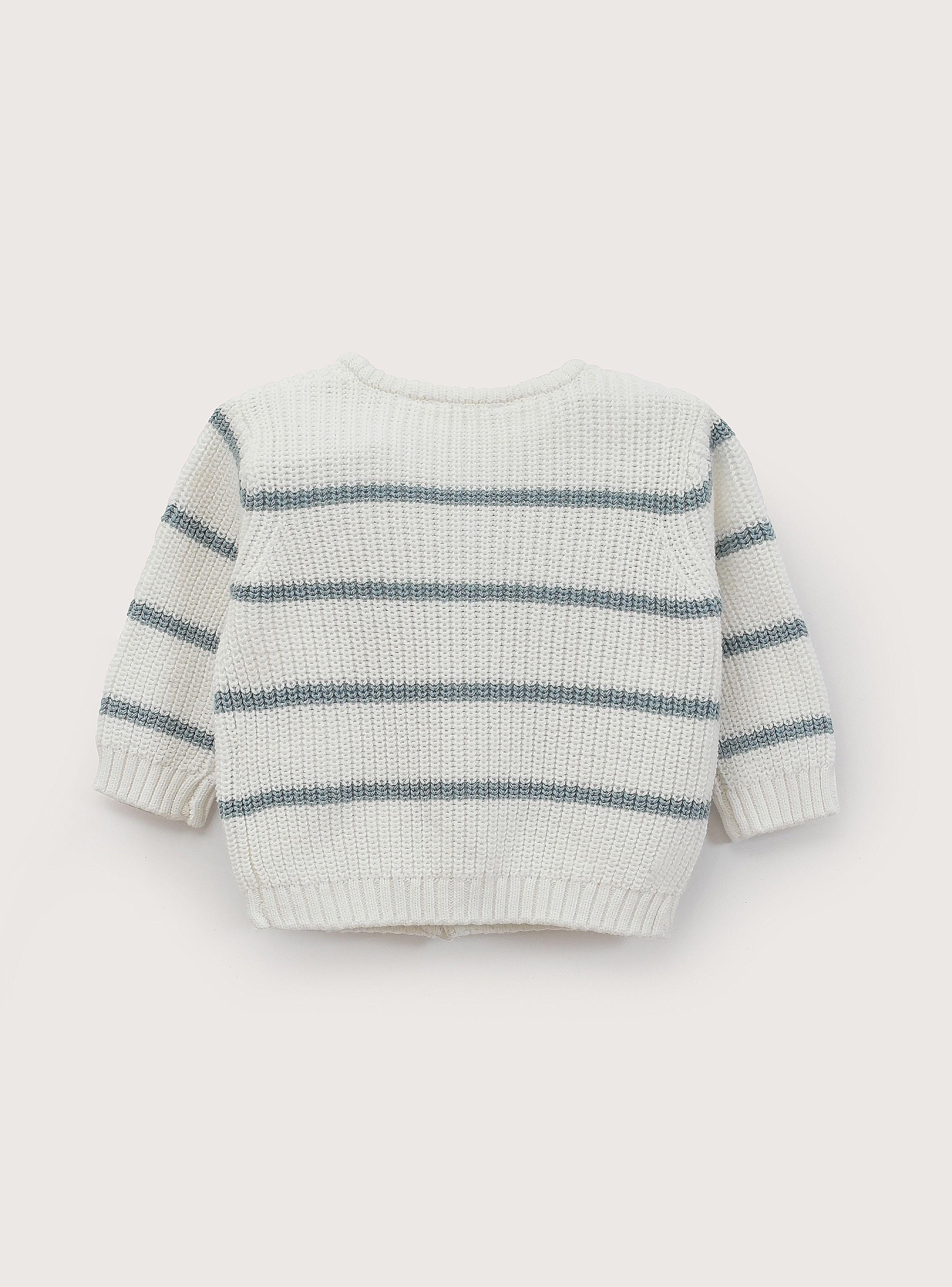 Chaleco Bebe Niño Blanco-2