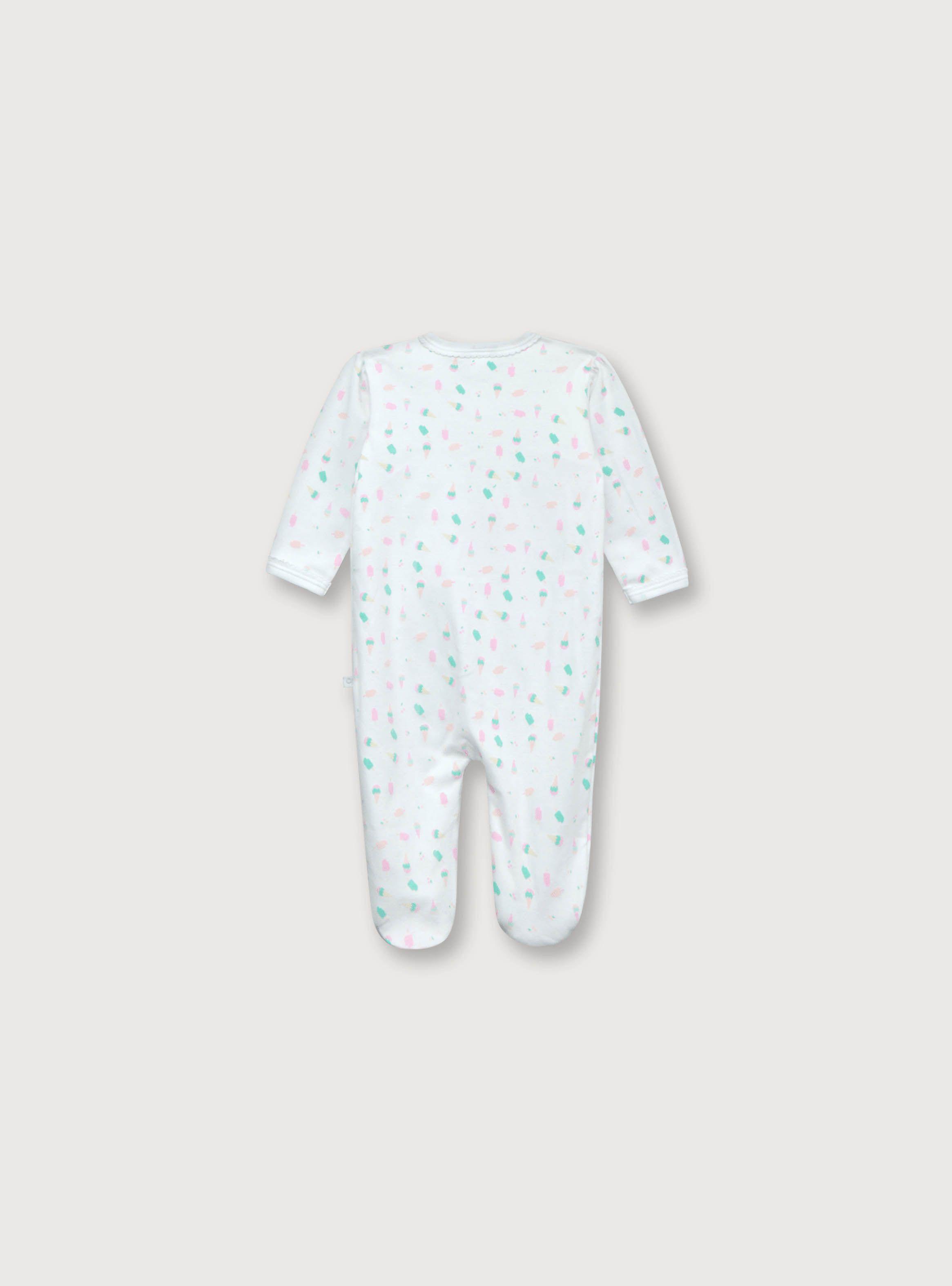 Pijama Niña Blanco (Recién Nacido A 12 Meses) Opaline-1