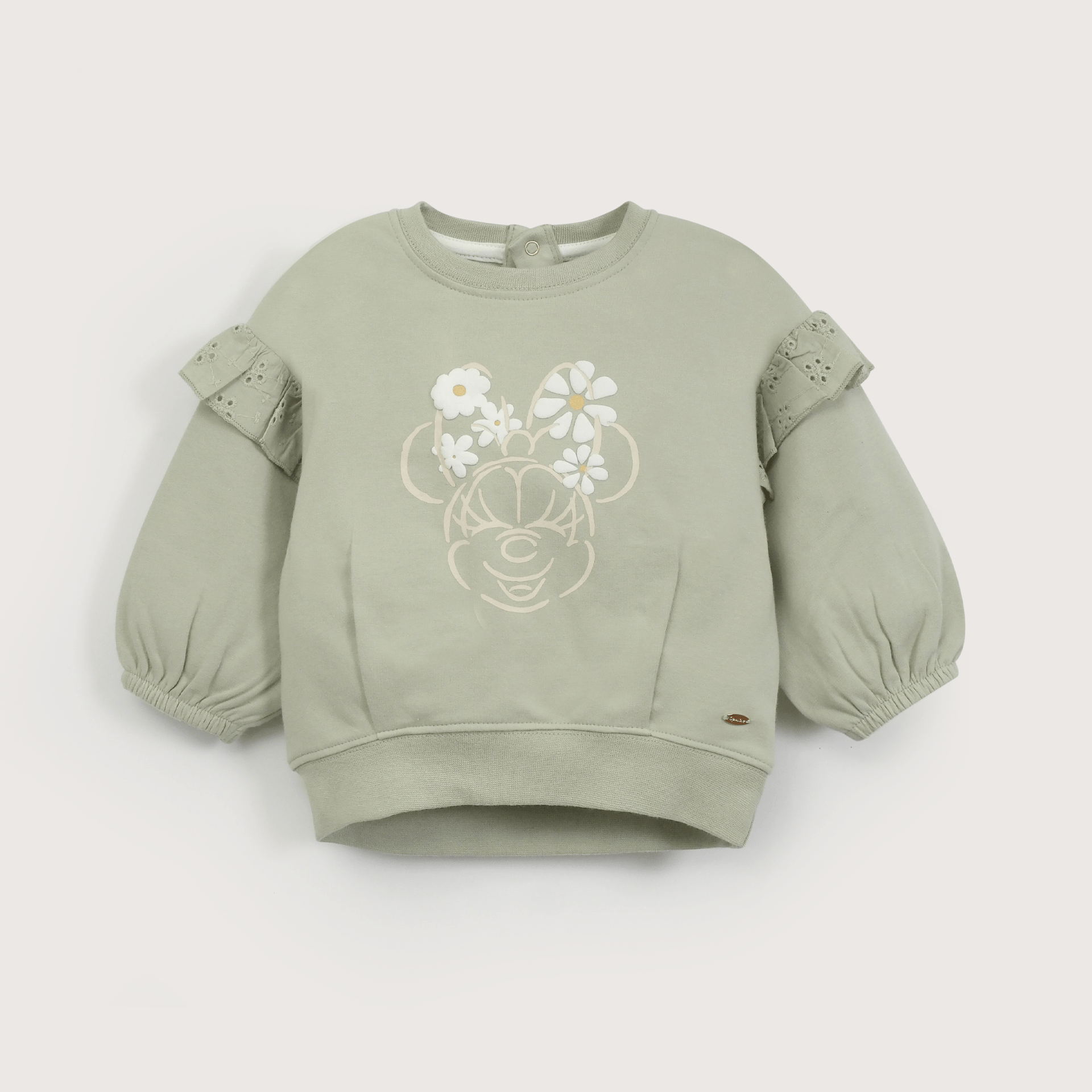 Polerón verde disney de niña-1