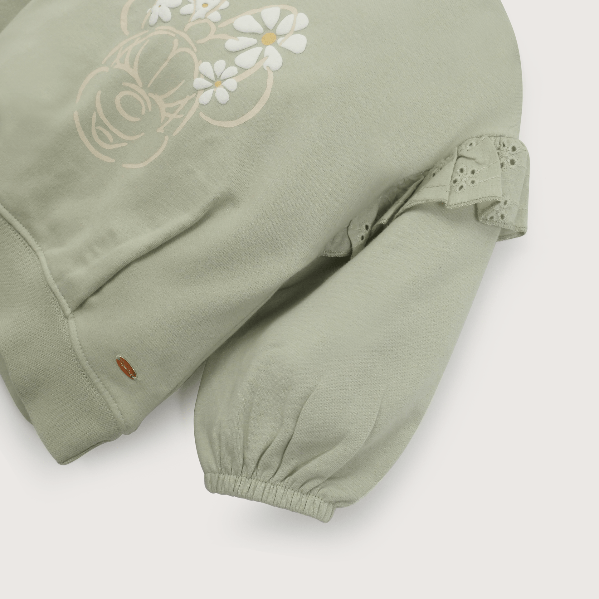 Polerón verde disney de niña-4