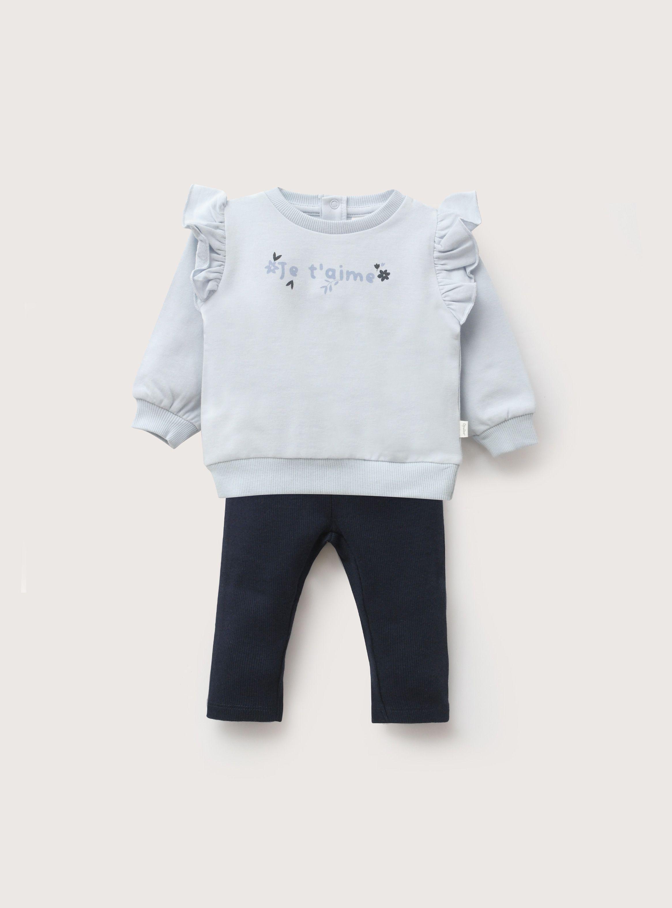 Conjunto Celeste Bebe Niña-1
