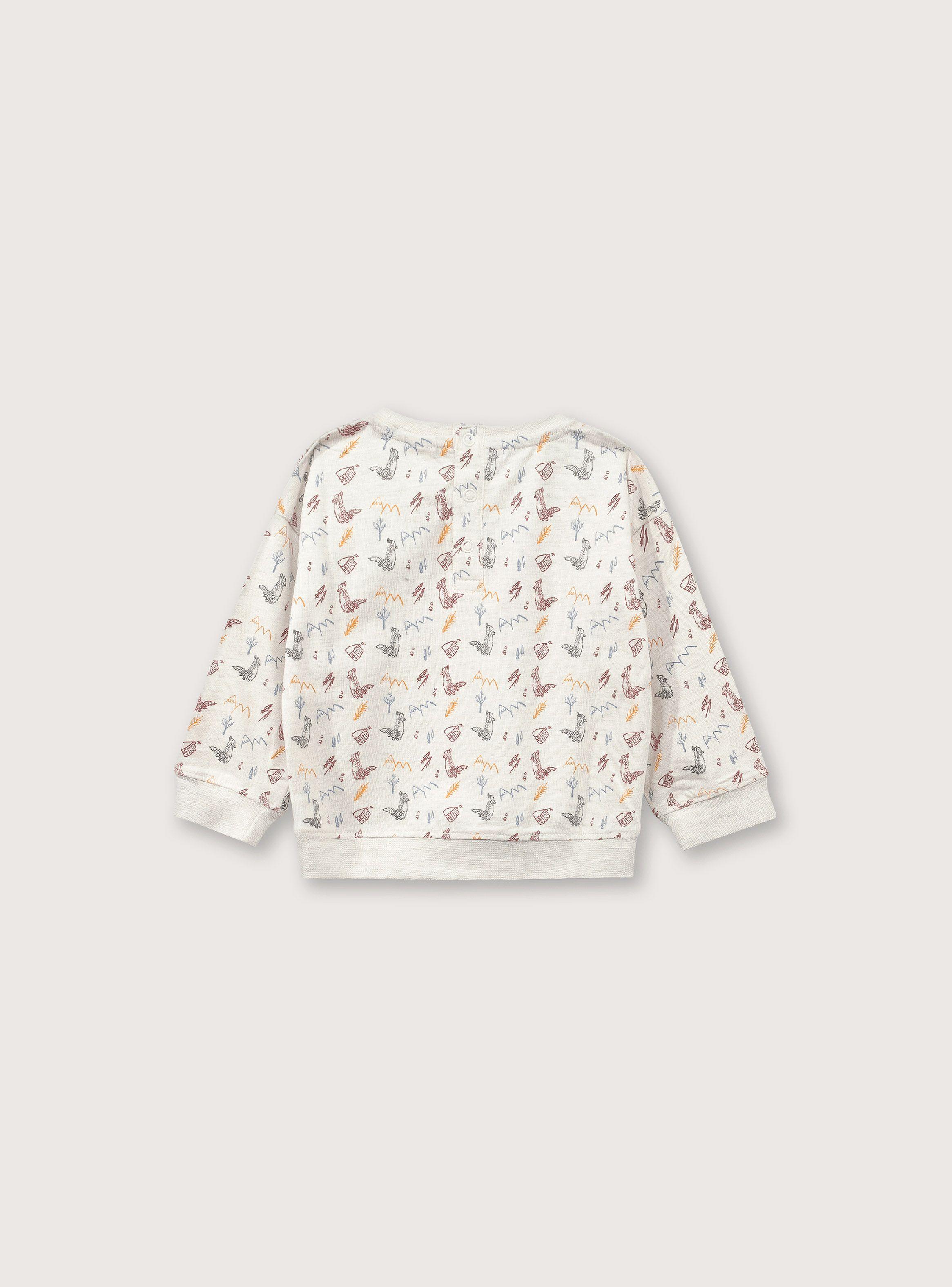 Polera Print Gris de Niño-1