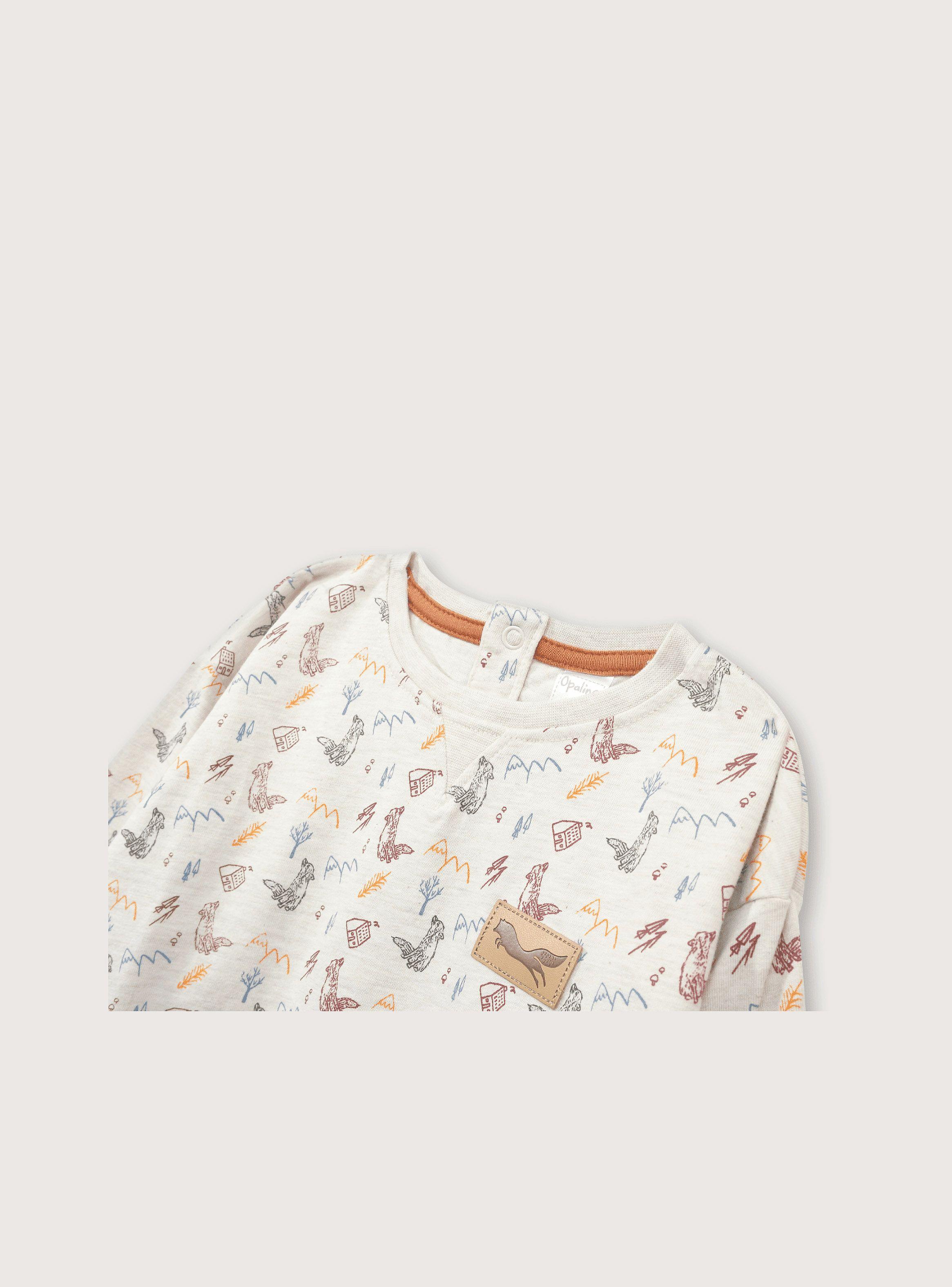 Polera Print Gris de Niño-2