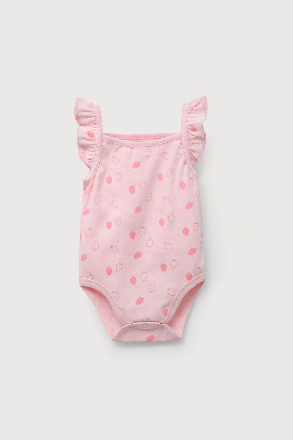 Tripack bodies tirantes de bebé niña-4