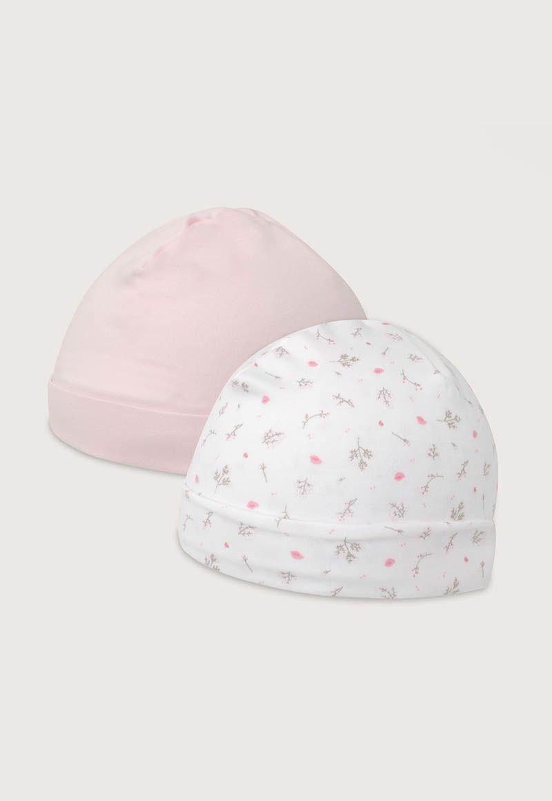 Gorro Niña Rojo Brillante (PM a 3M) OPALINE-5