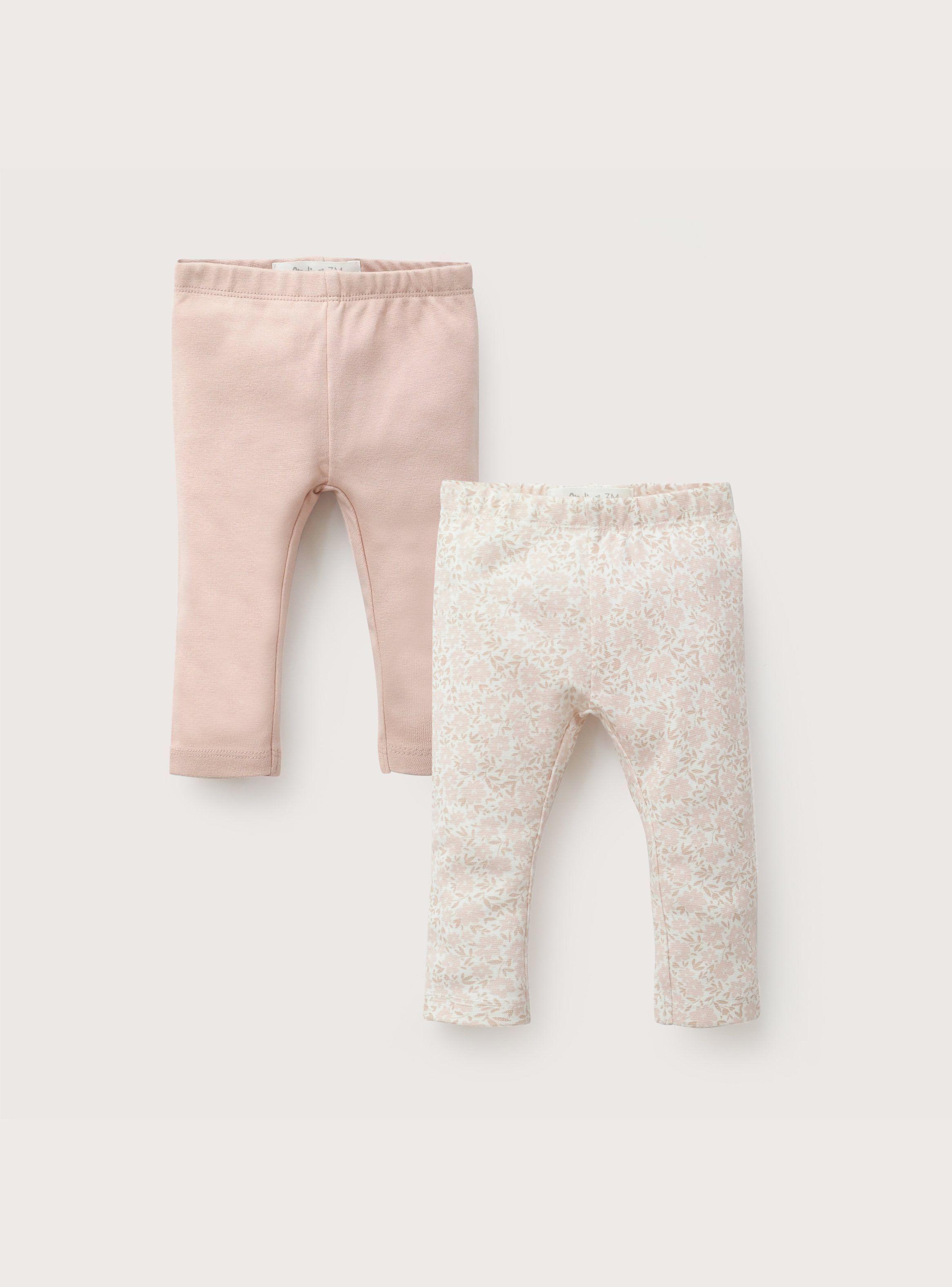 Pack Calzas Rosado Bebe Niña-0