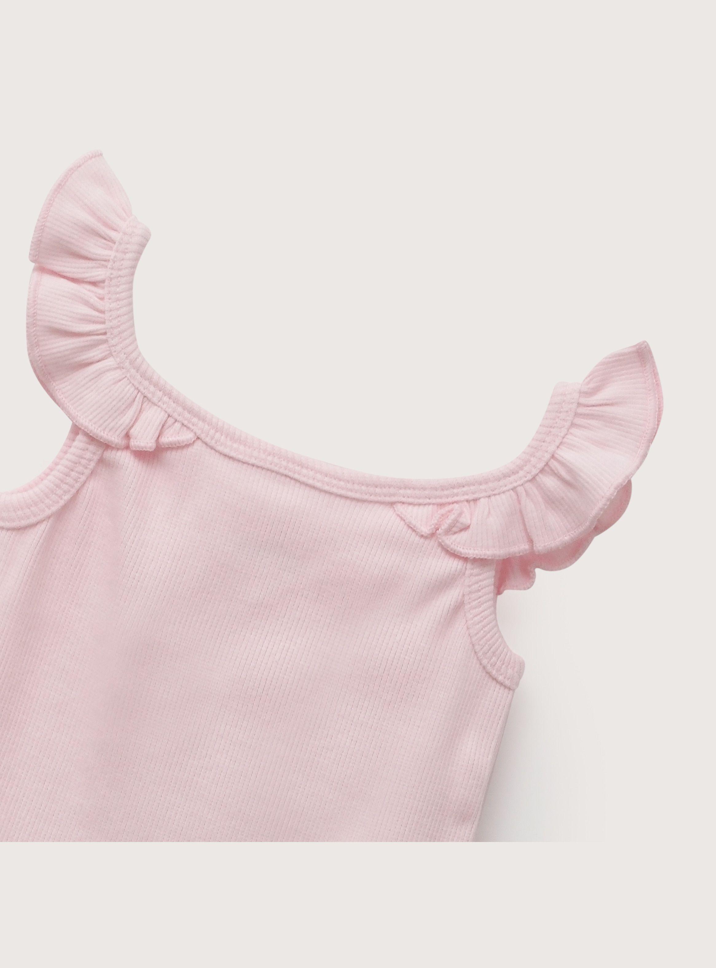 Polera Rib Rosada Infant Niña-3