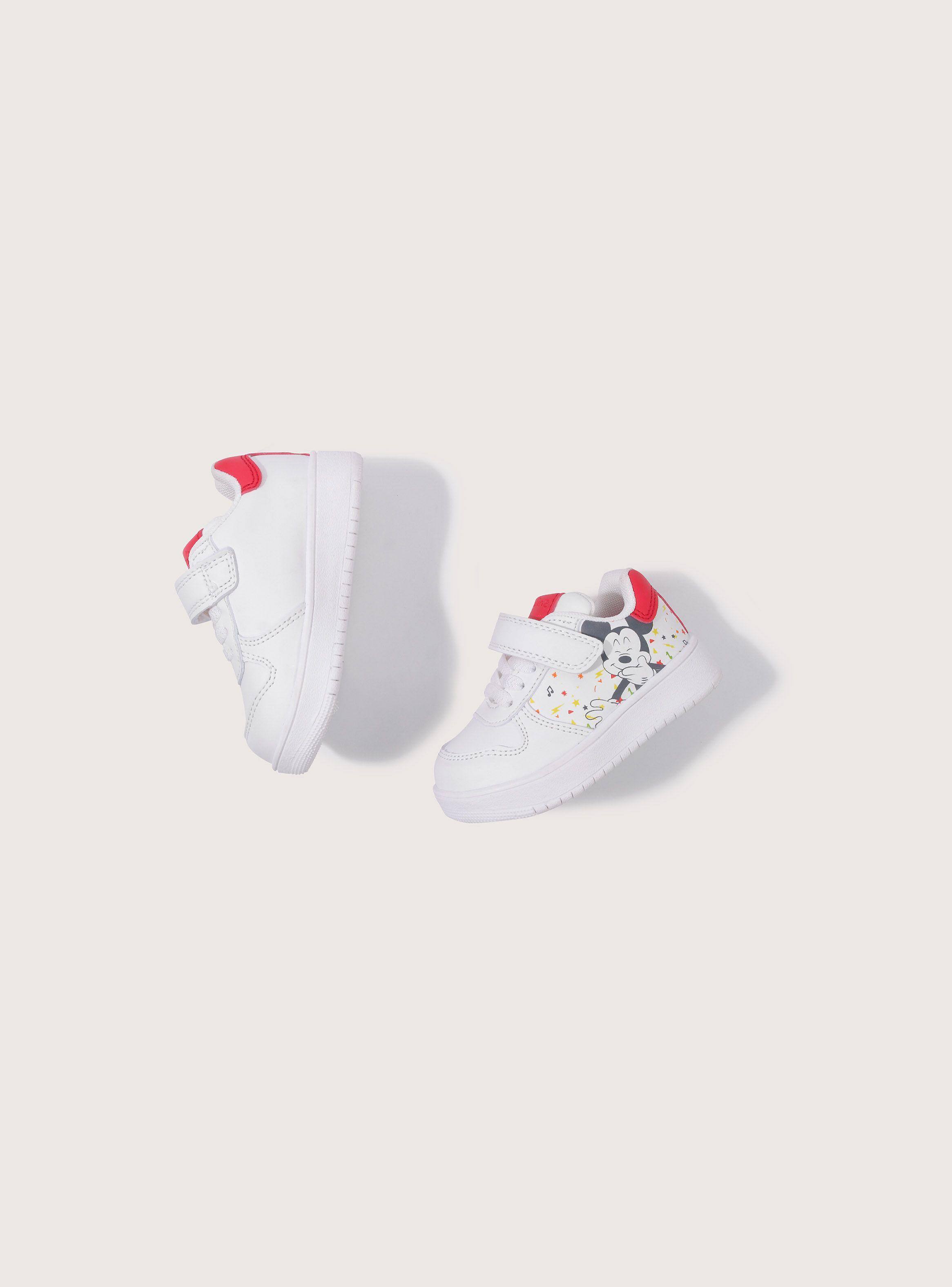 Zapatilla Disney Blanca de Niño-3