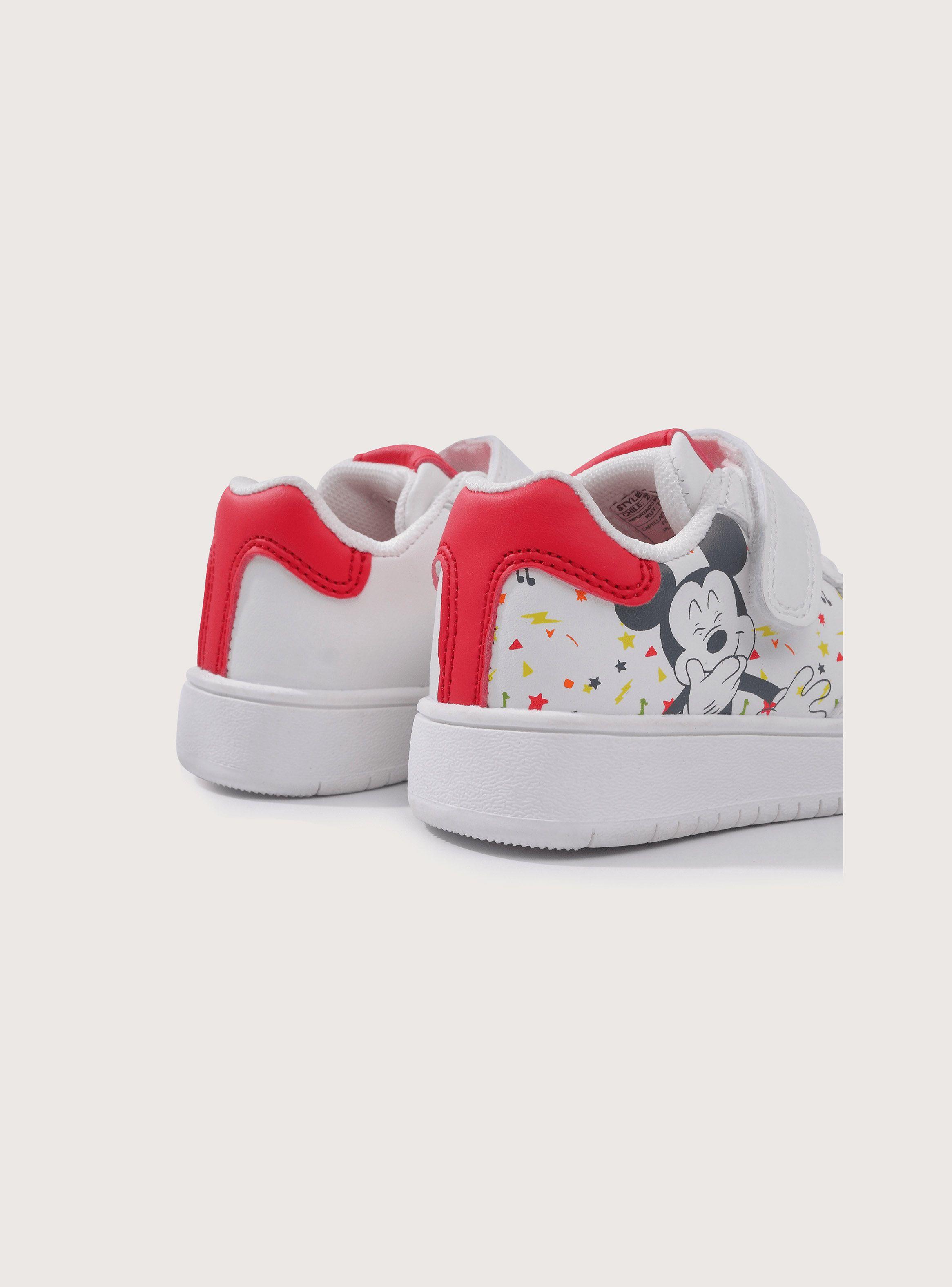Zapatilla Disney Blanca de Niño-4