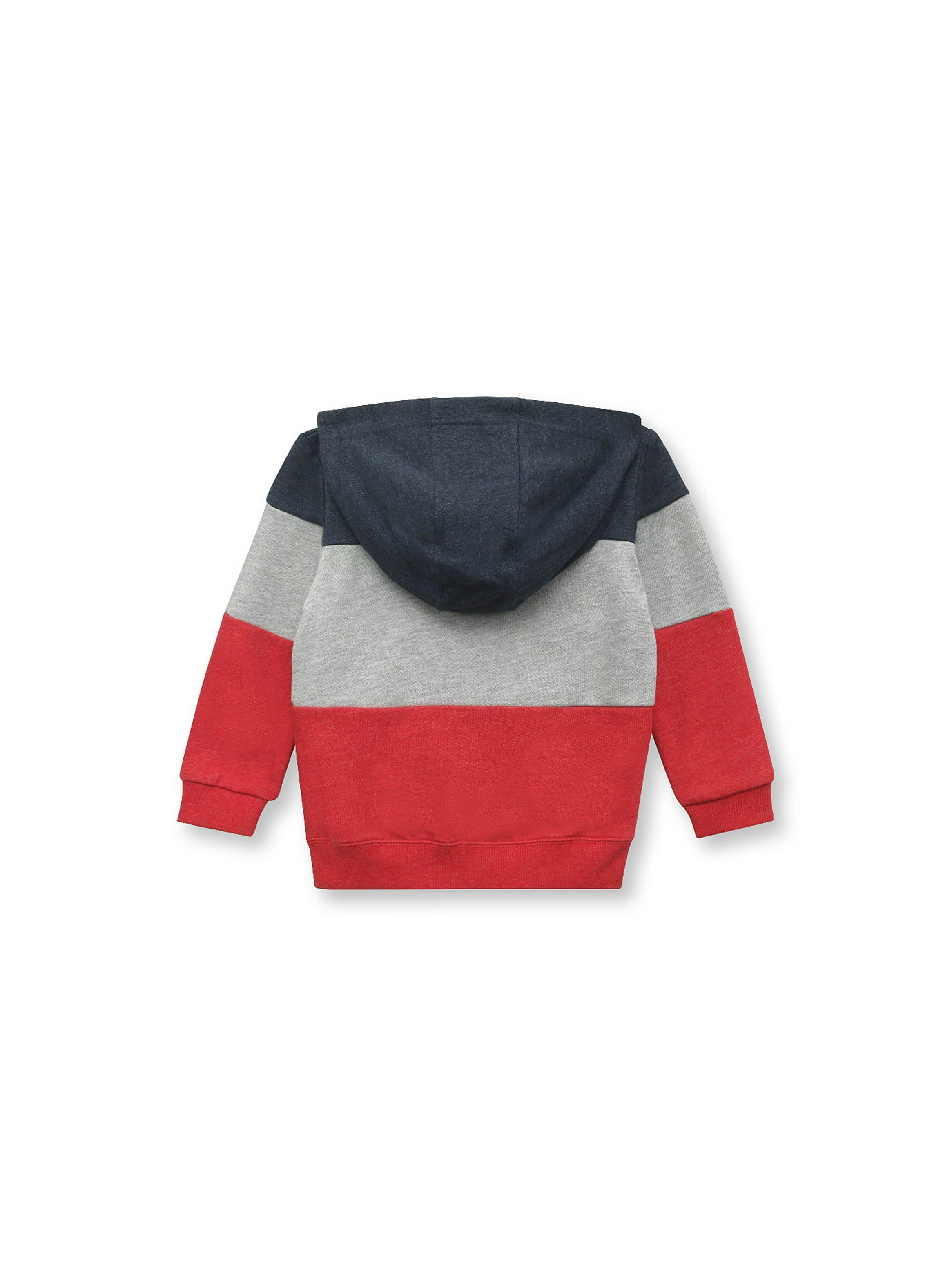 Polerón De Niño Esencial Bloques Azul (6M A 4A) Opaline-1