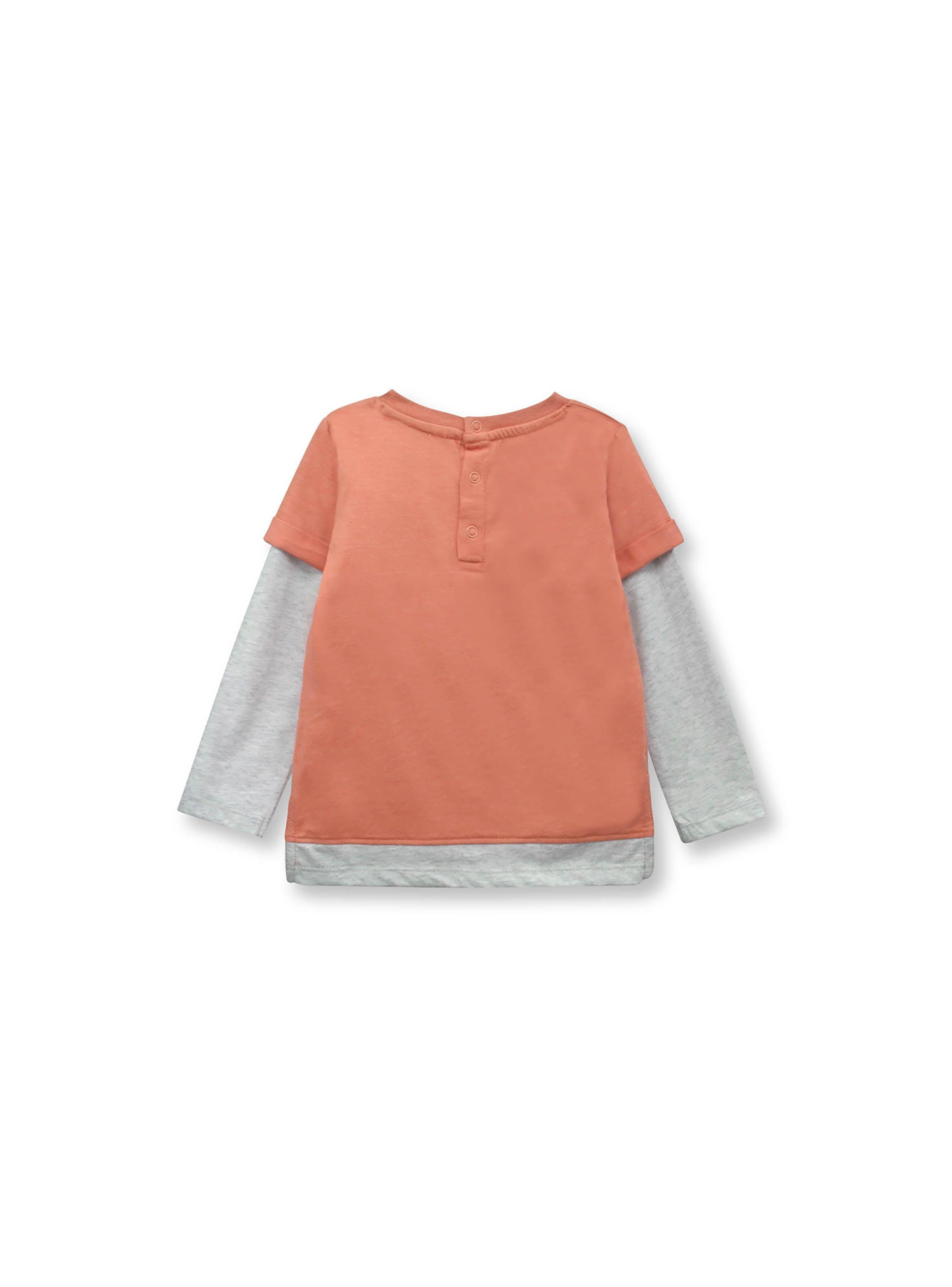 Polera Niño Rojo Brillante (6M A 4A) Opaline-1