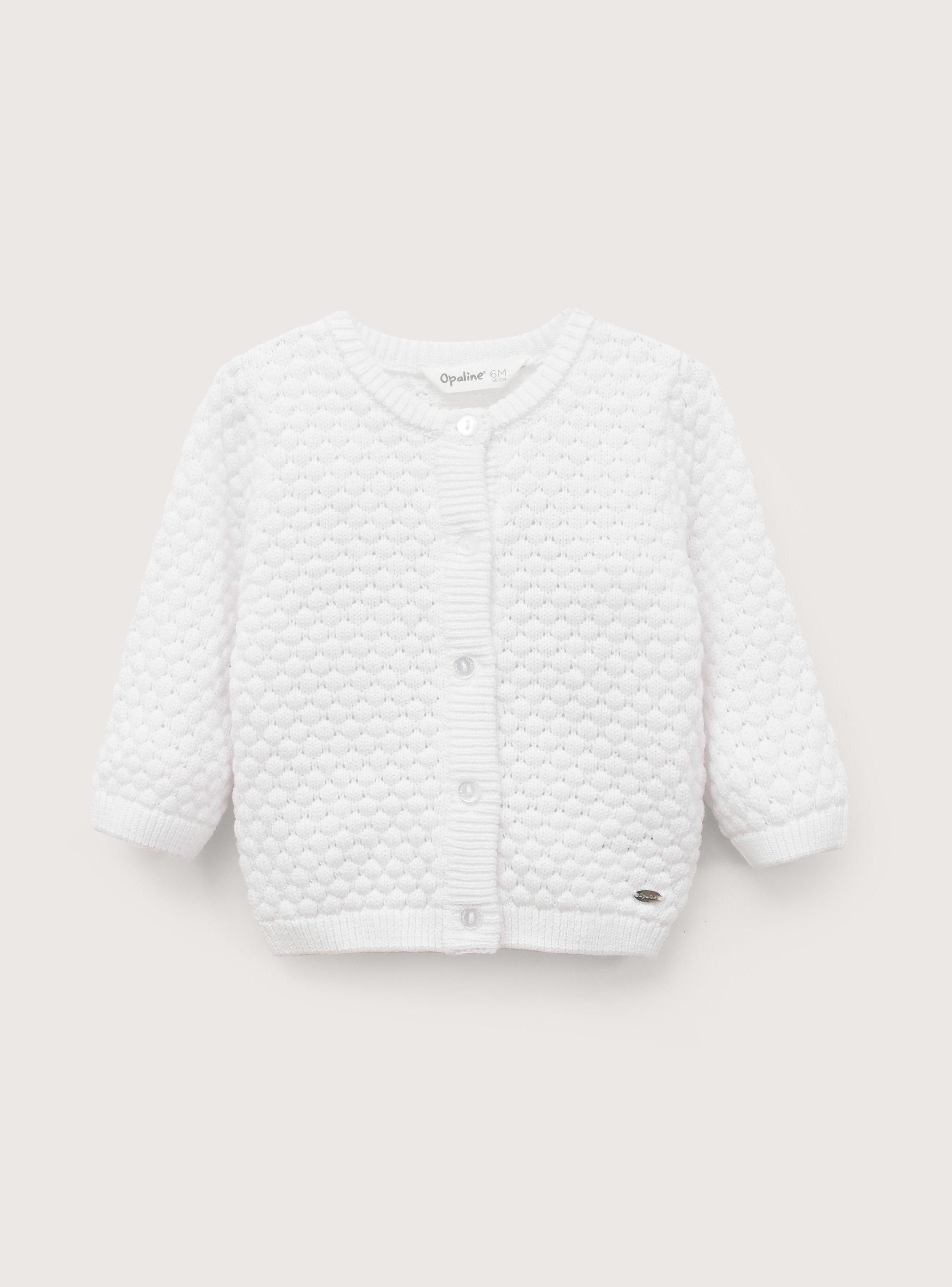 Chaleco Básico Blanco Infant Niña-1