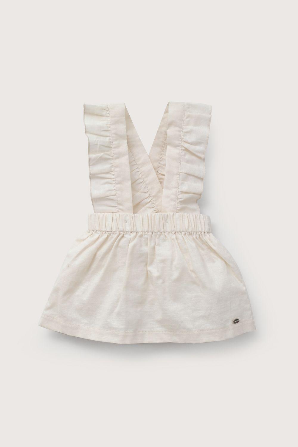 Conjunto beige de bebé niña-2