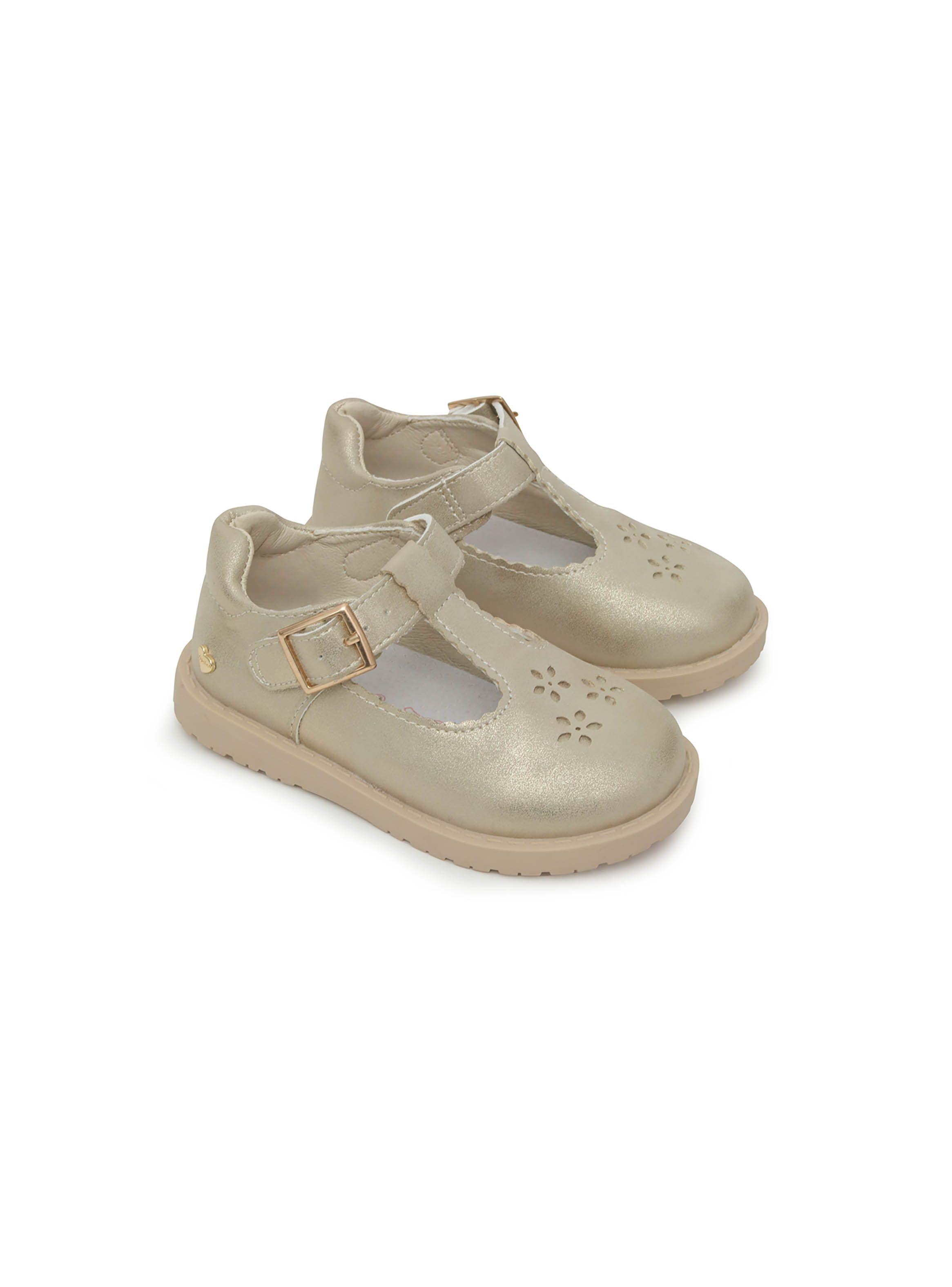 Reina De Niña Metalizada Hebilla Dorado (20 A 29) Opaline-0