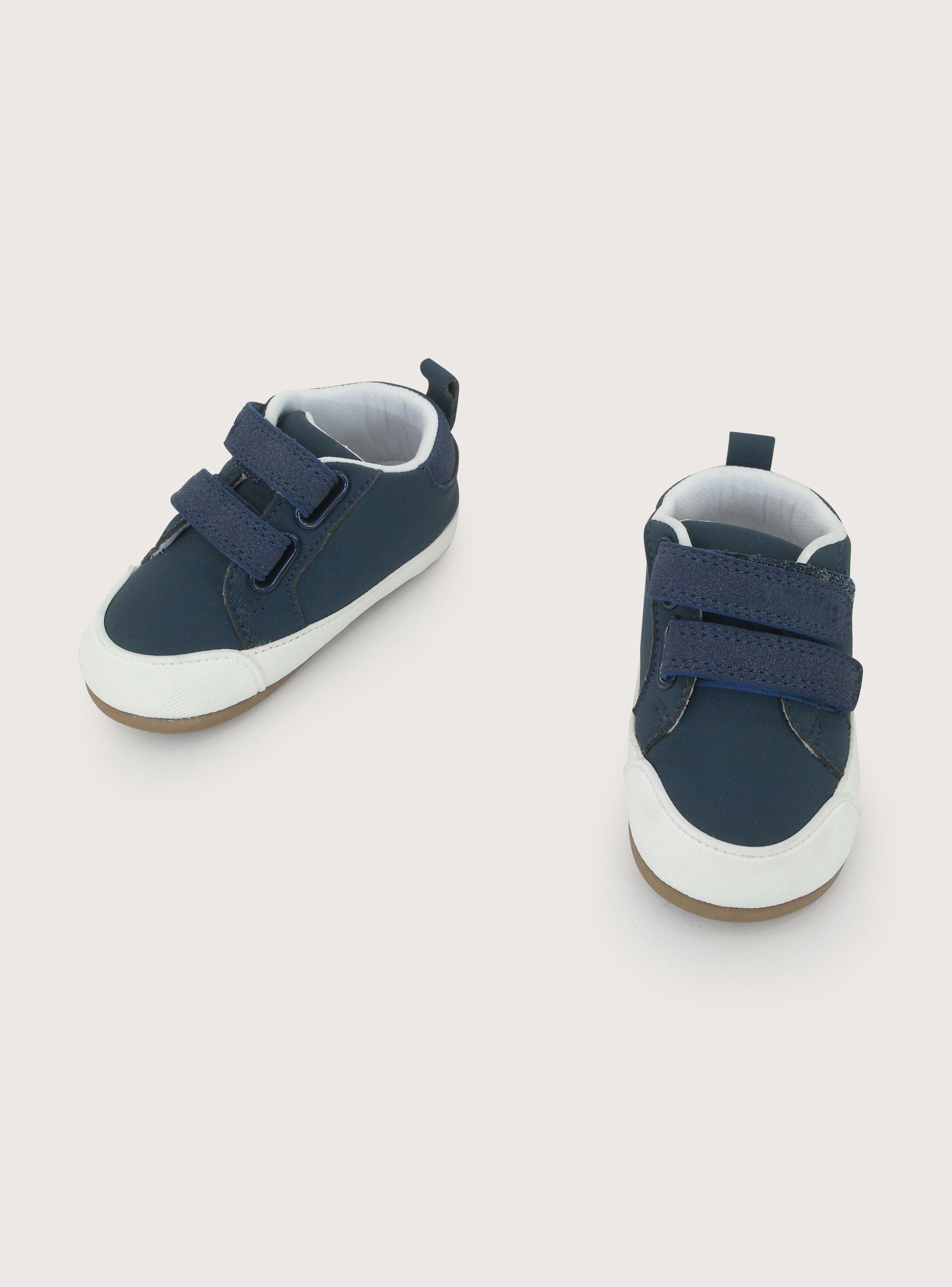 Zapatilla Suela Flexible Niño Azul-3