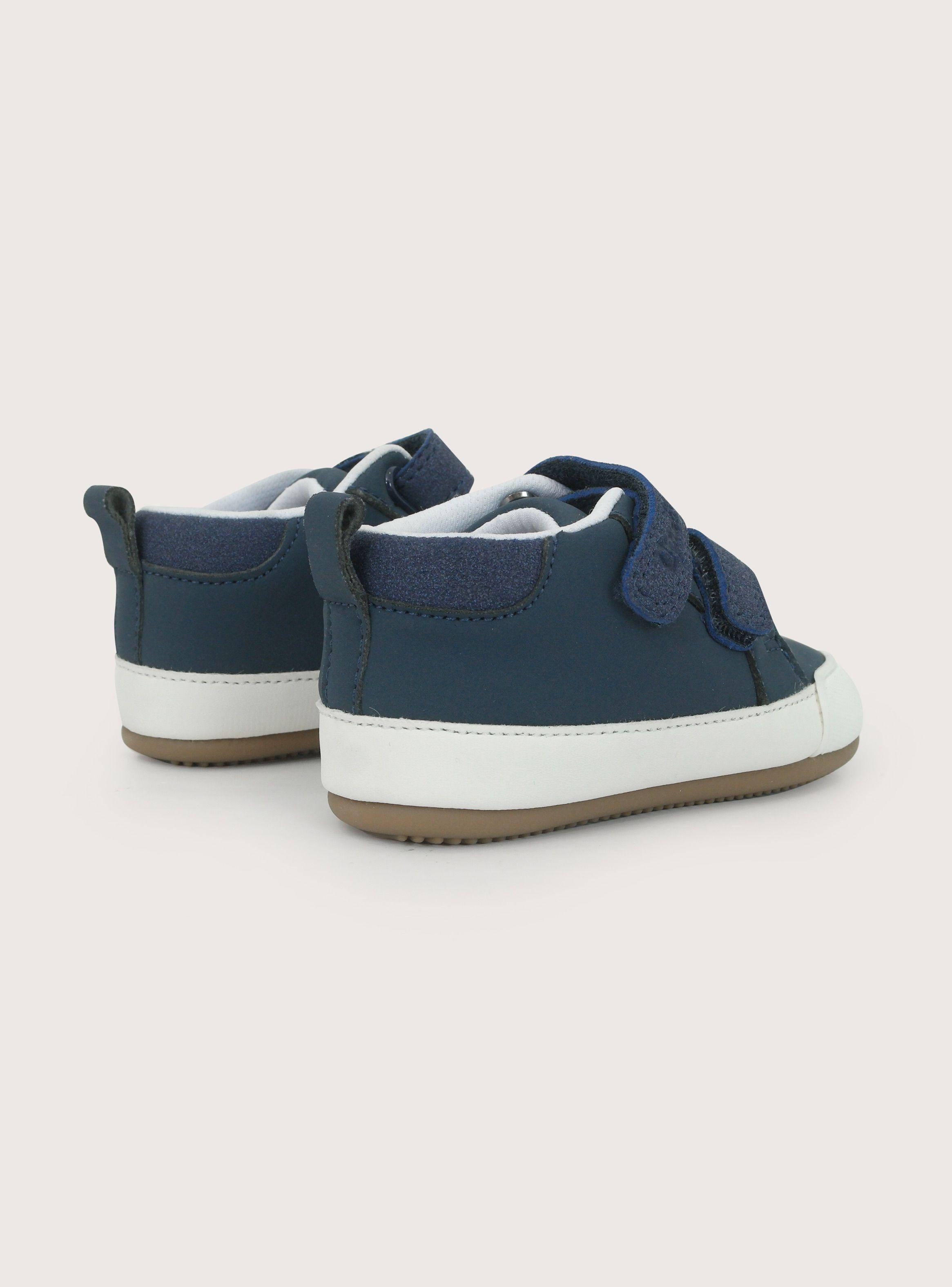 Zapatilla Suela Flexible Niño Azul-4