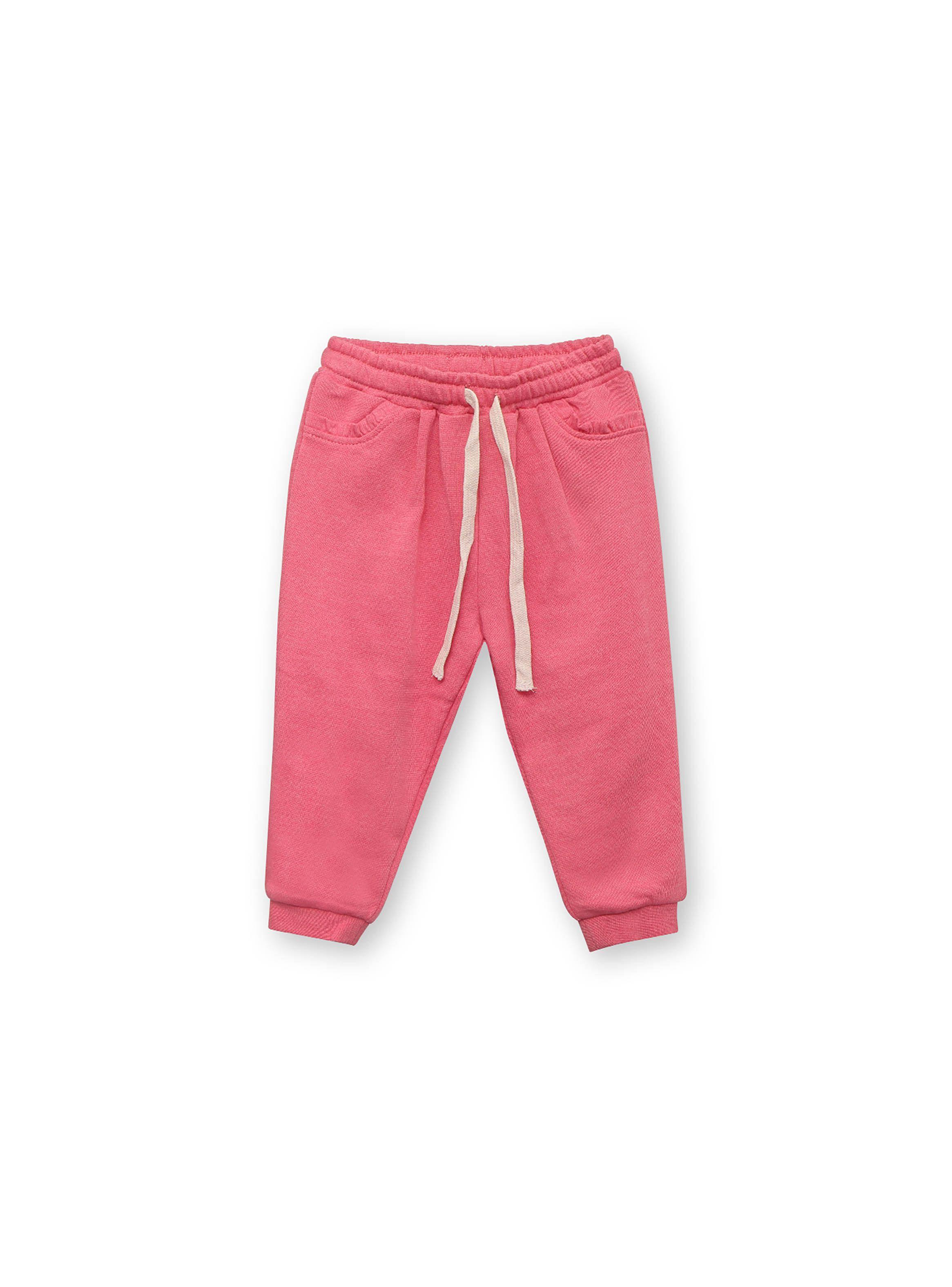Pantalon Buzo De Niña Rojo Brillante (6M A 4A) Opaline-0