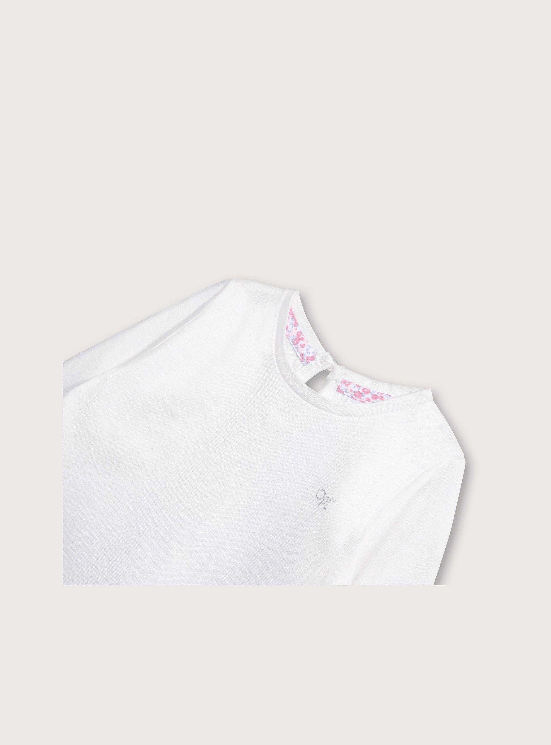 Polera Niña Blanco 39251 OPALINE-2