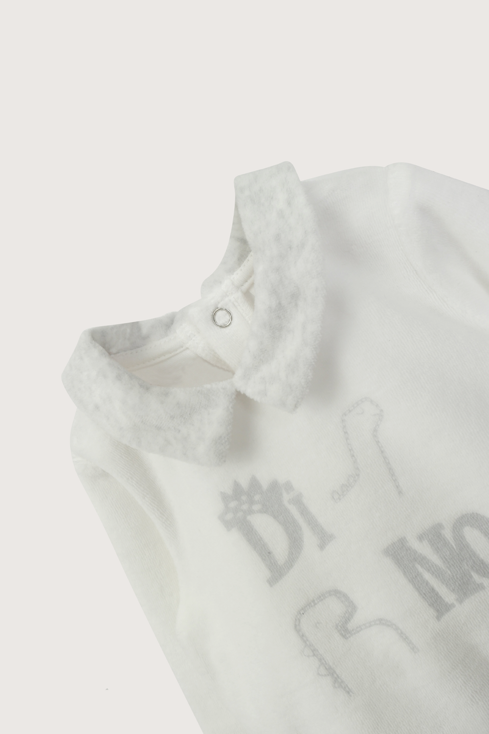 Conjunto plush gris de bebé niño-4