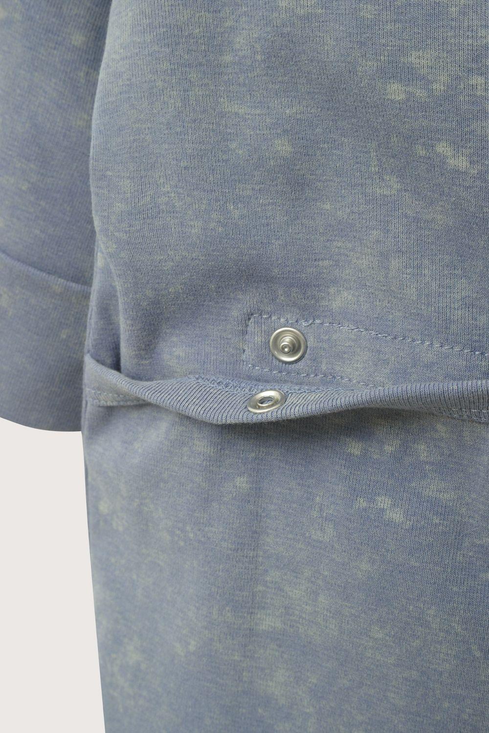 Osito azul con apertura en la espalda de bebé niño-4