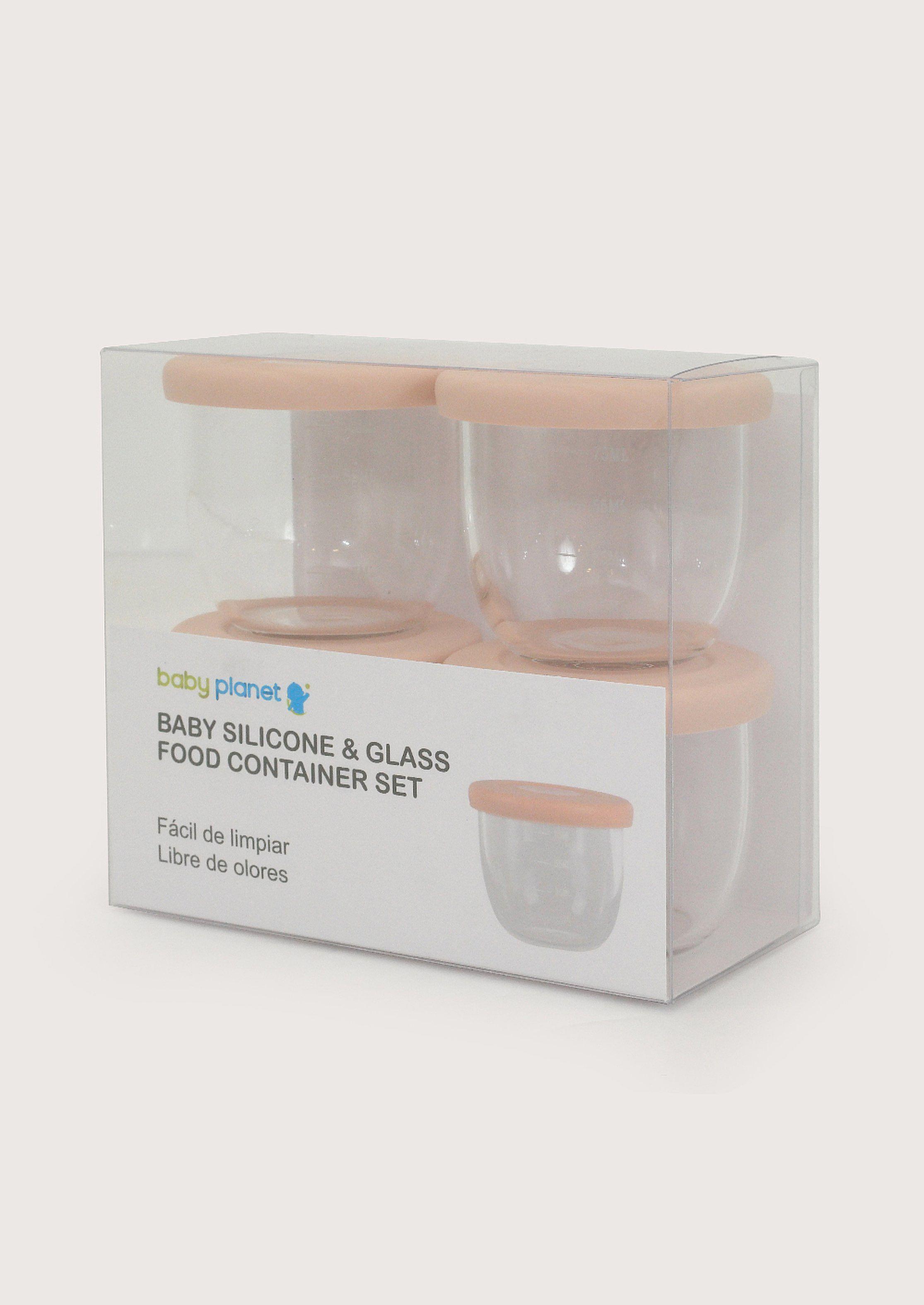 Set frascos snack 4 uds rosado-2