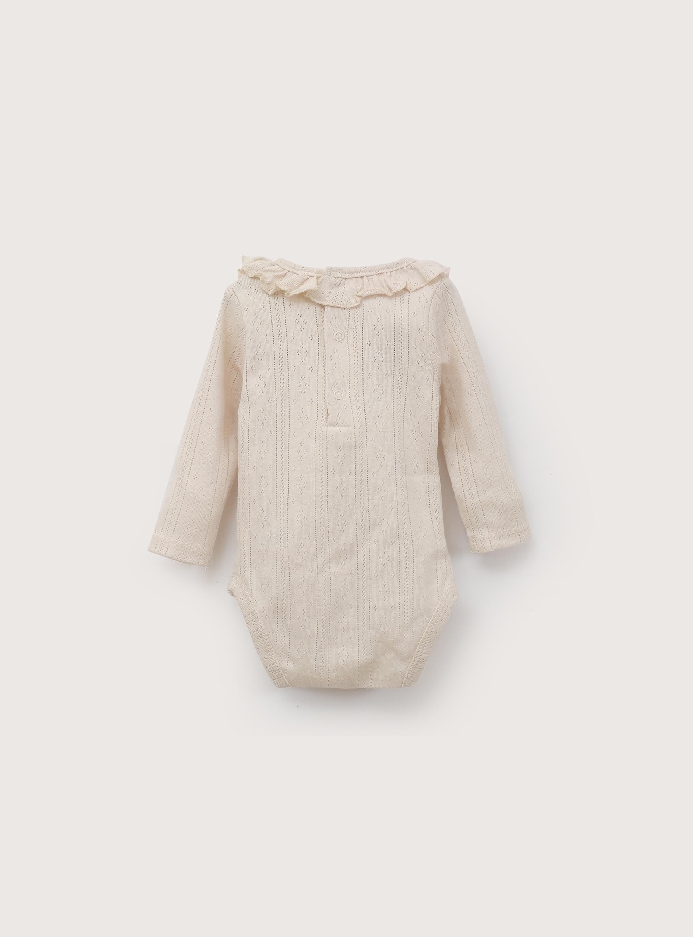 Body Bebe Niña Beige-1