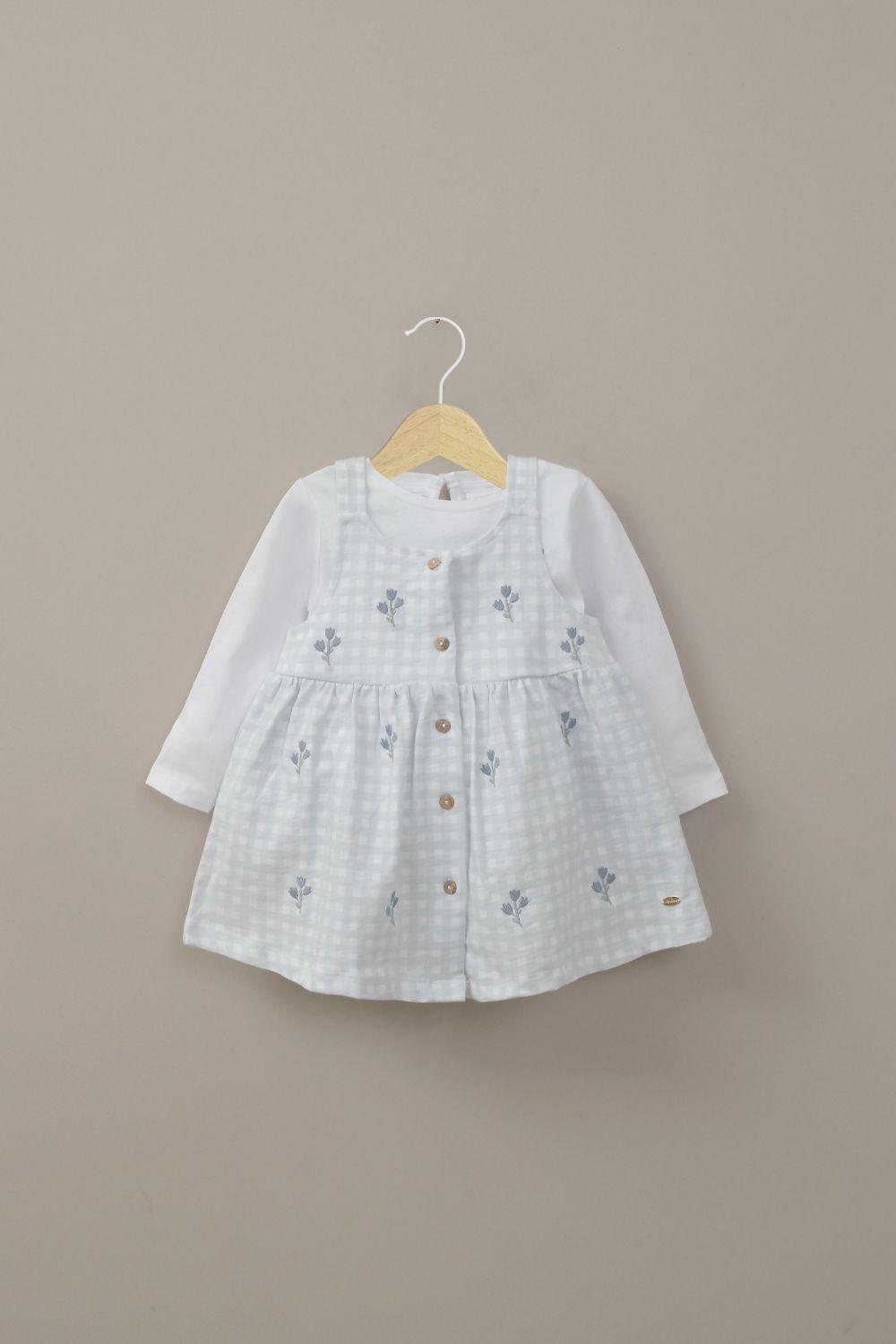 Conjunto jumper y polera de niña-0