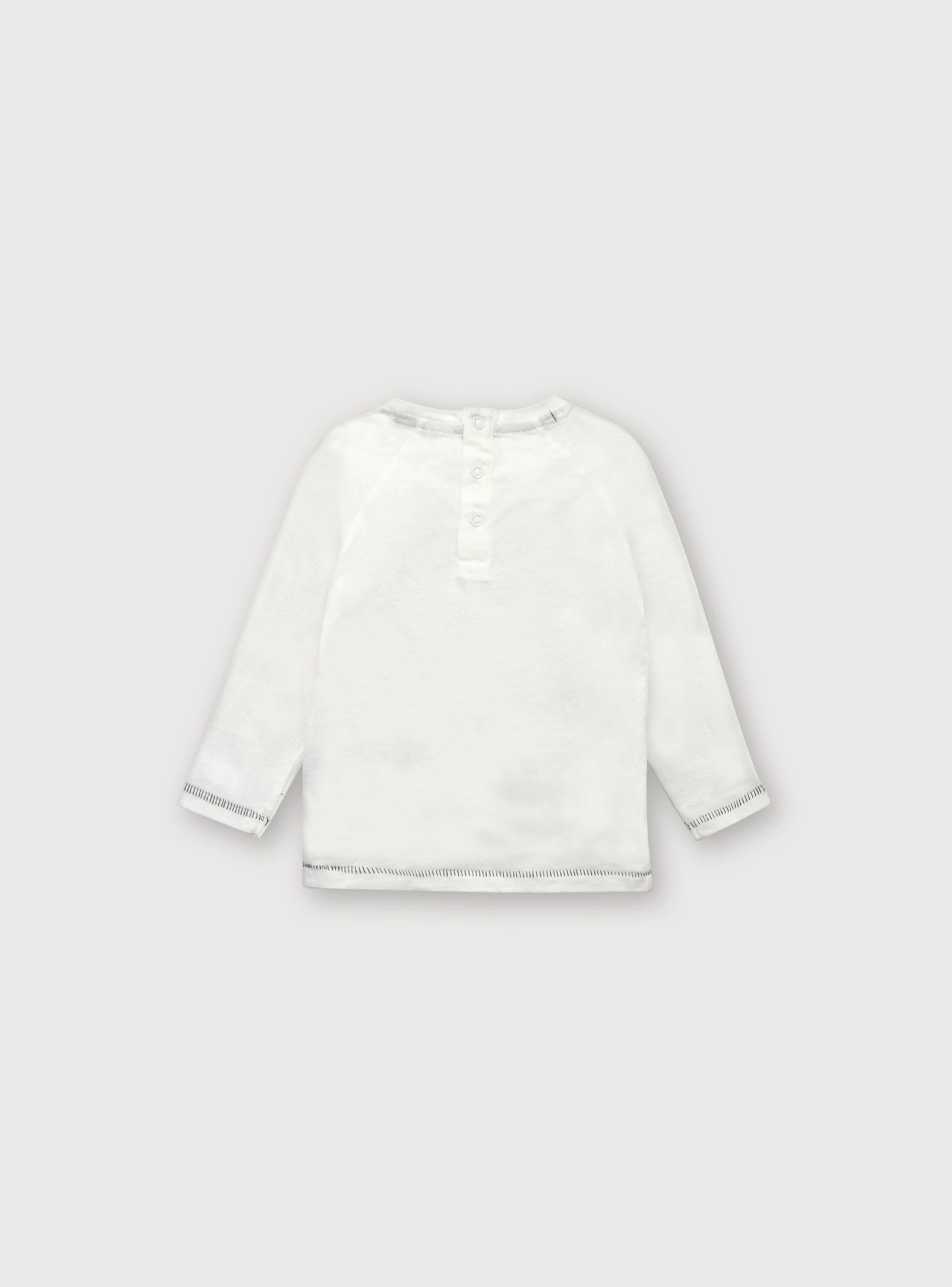 Polera De Niño Oso Blanco (6M A 4A) Opaline-1