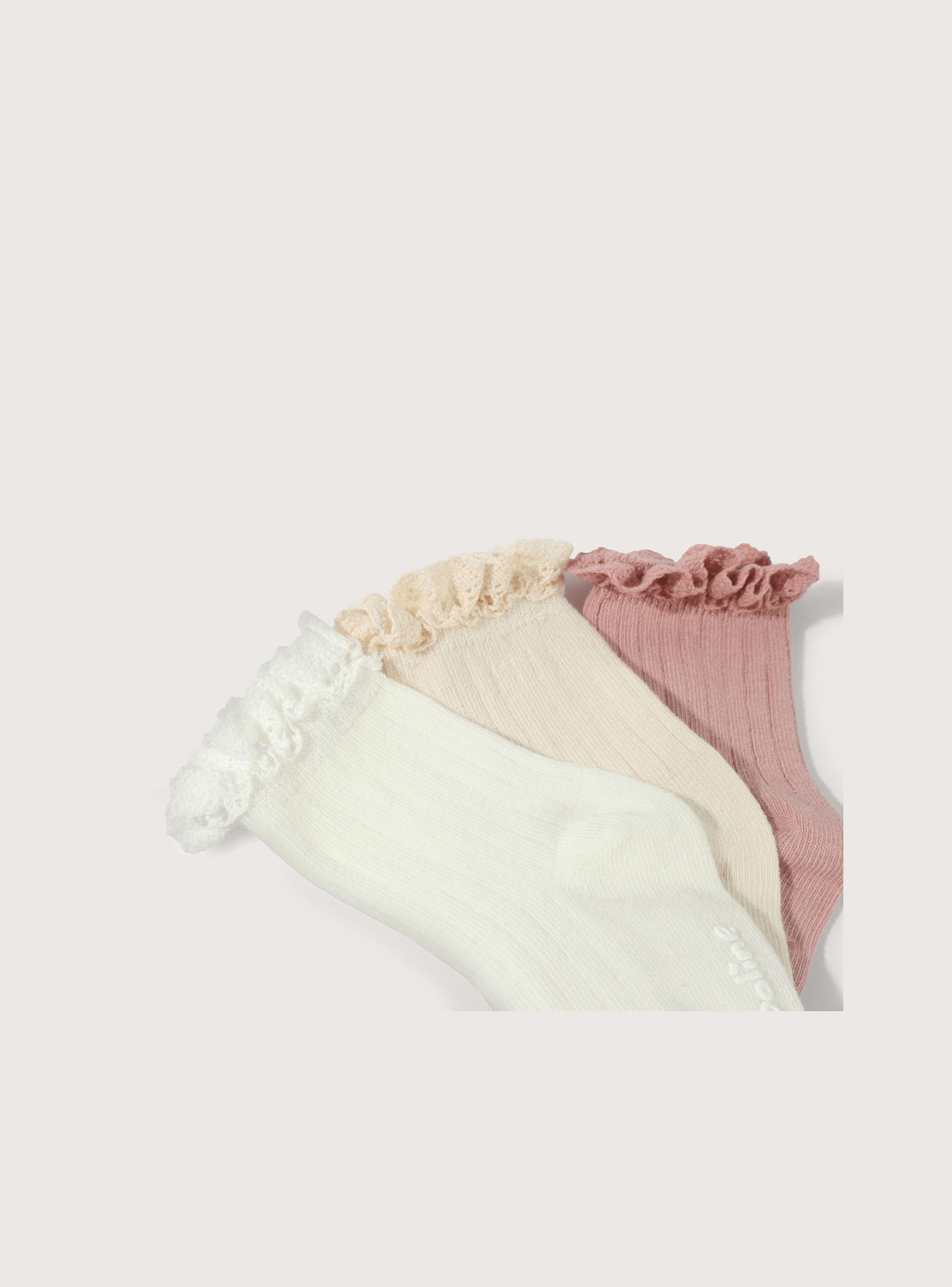 Calcetin Niña Beige 39803 Opaline-1