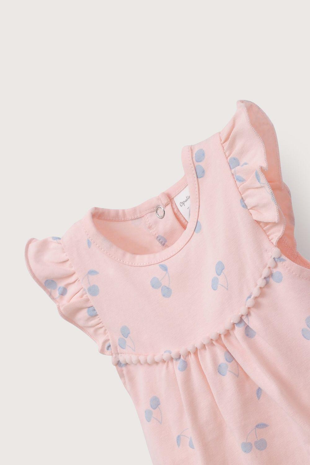 Bombacho vuelitos rosado de bebé niña-3