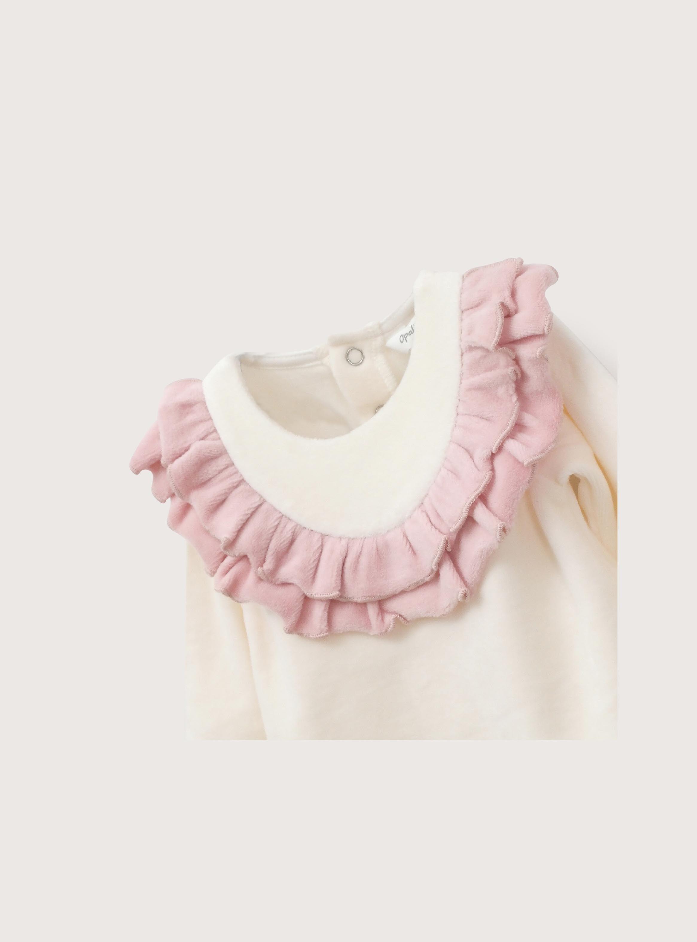 Conjunto Bebe Niña Rosa Viejo-3