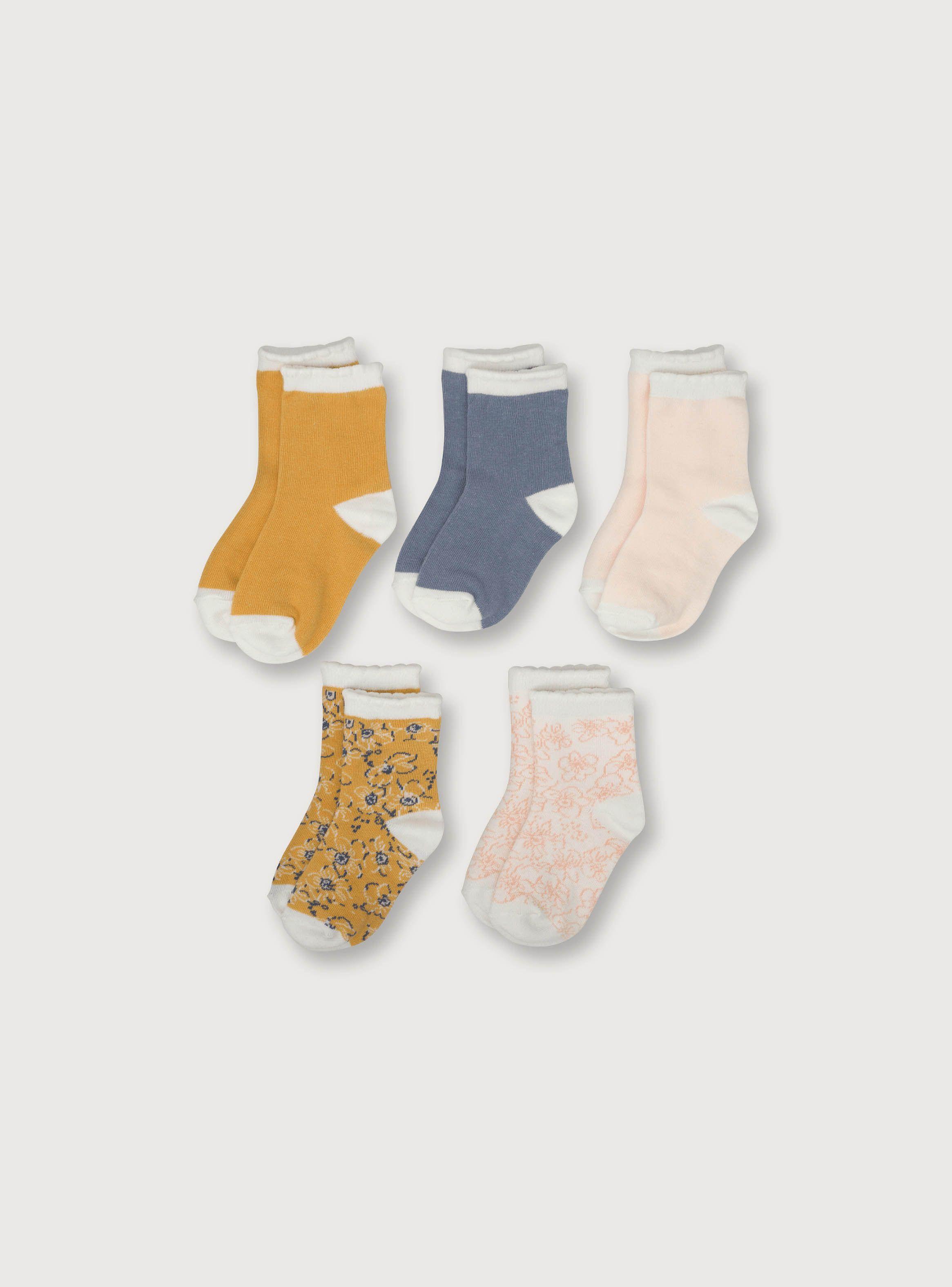 Pack Calcetines Niña Mostaza (0M A 9M) Opaline-0