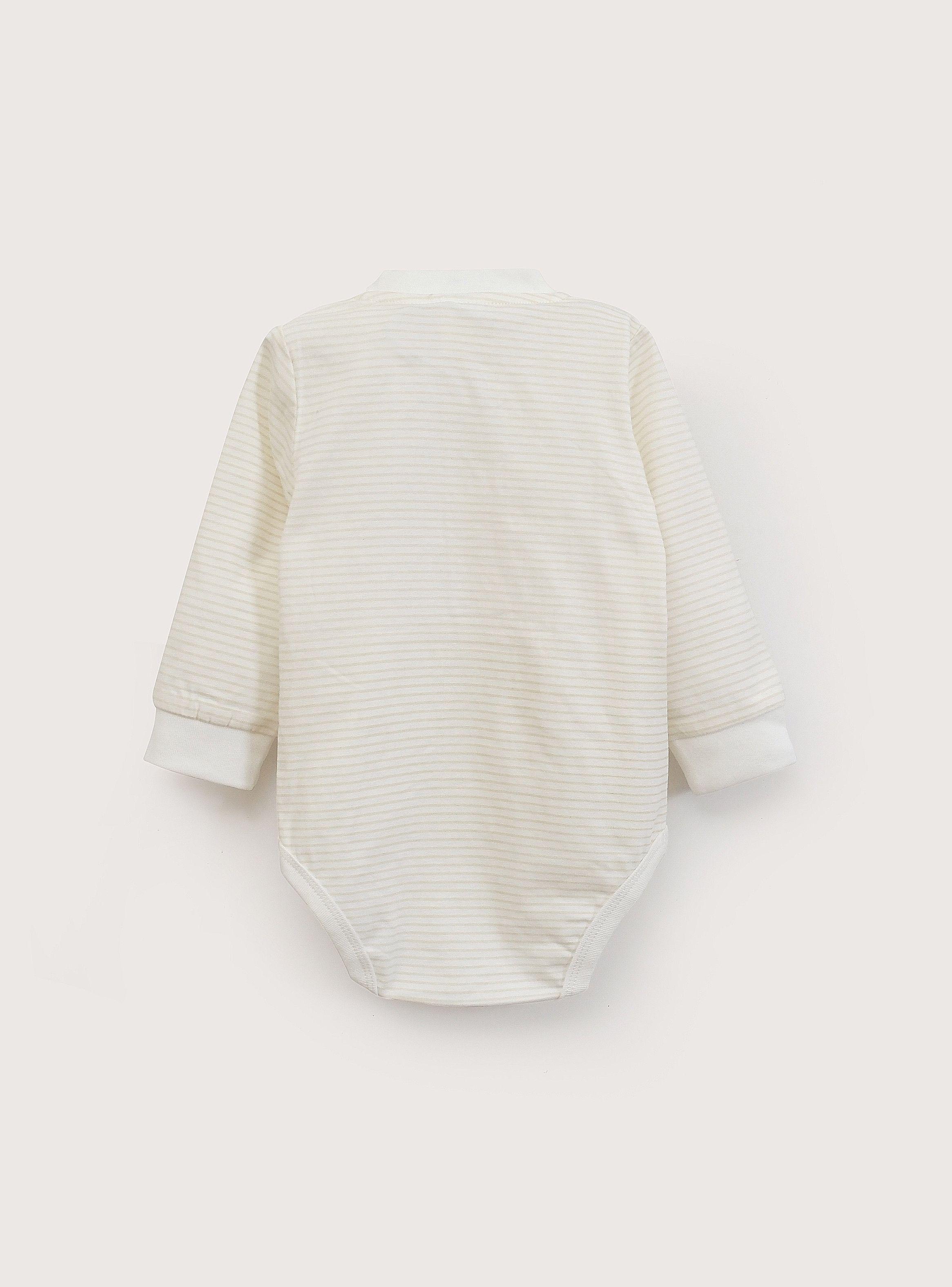 Body Bebe Niño Beige-2