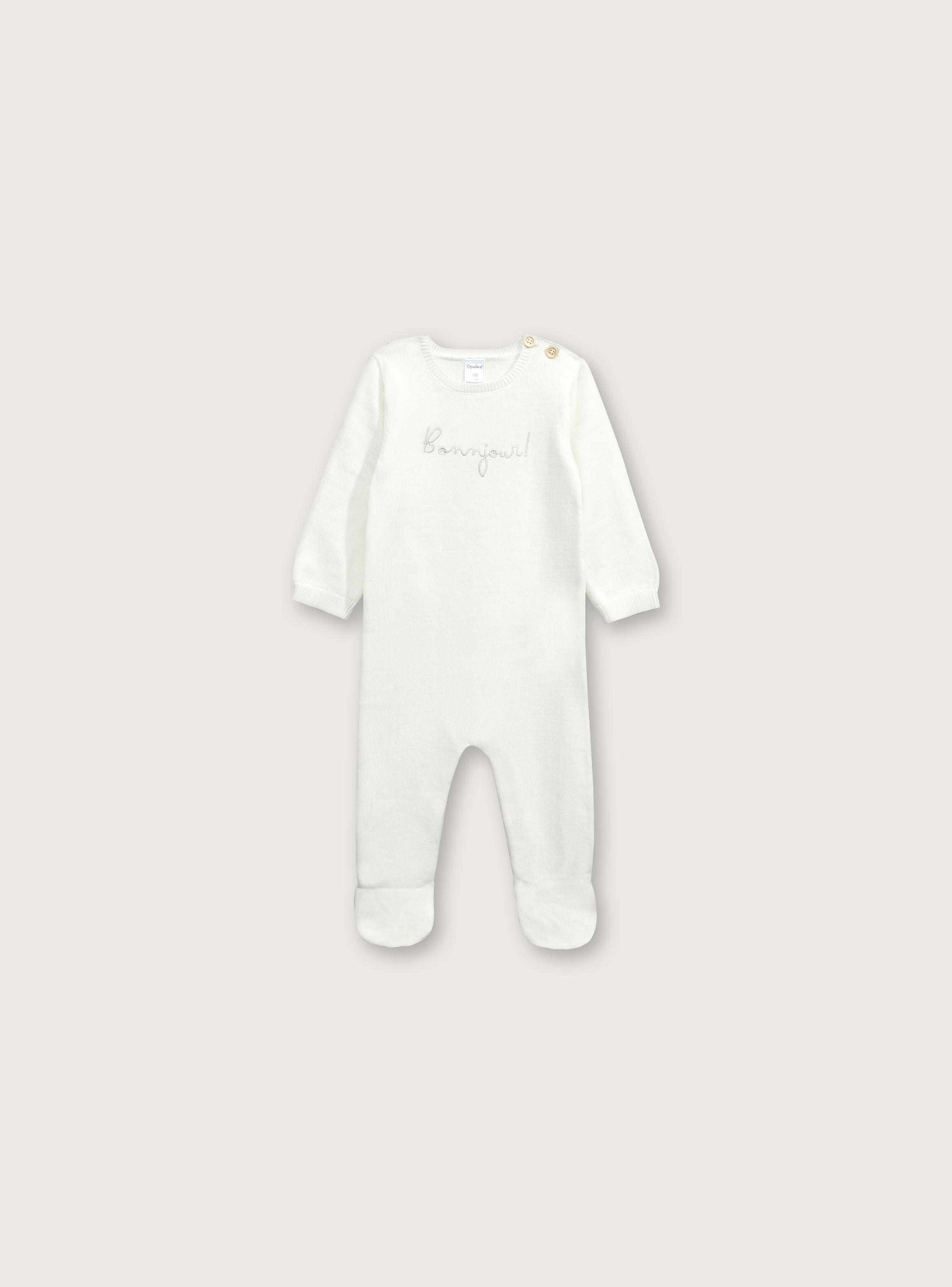 Osito Unisex Blanco 38519 OPALINE-0