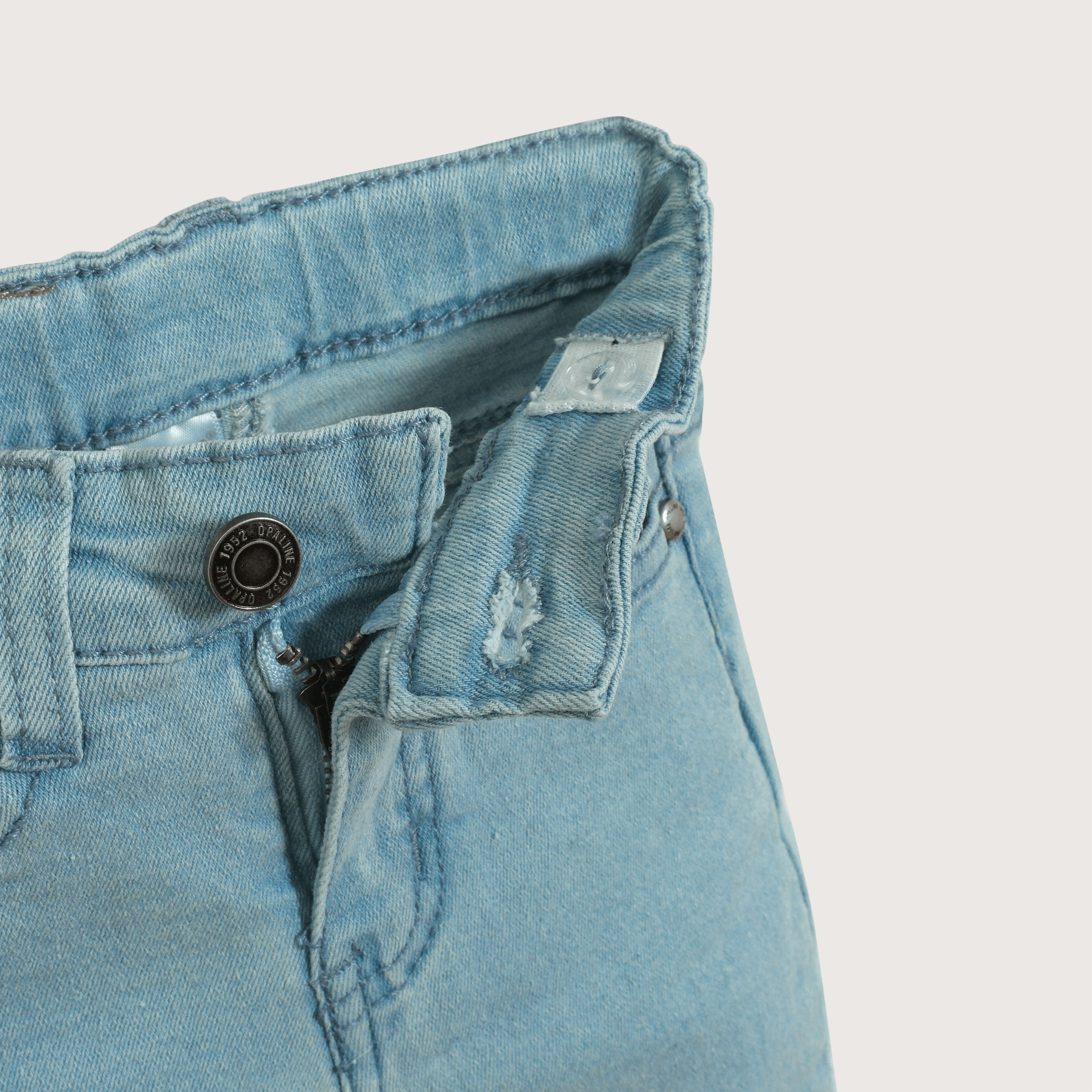 Jeans recto azul de niña-3