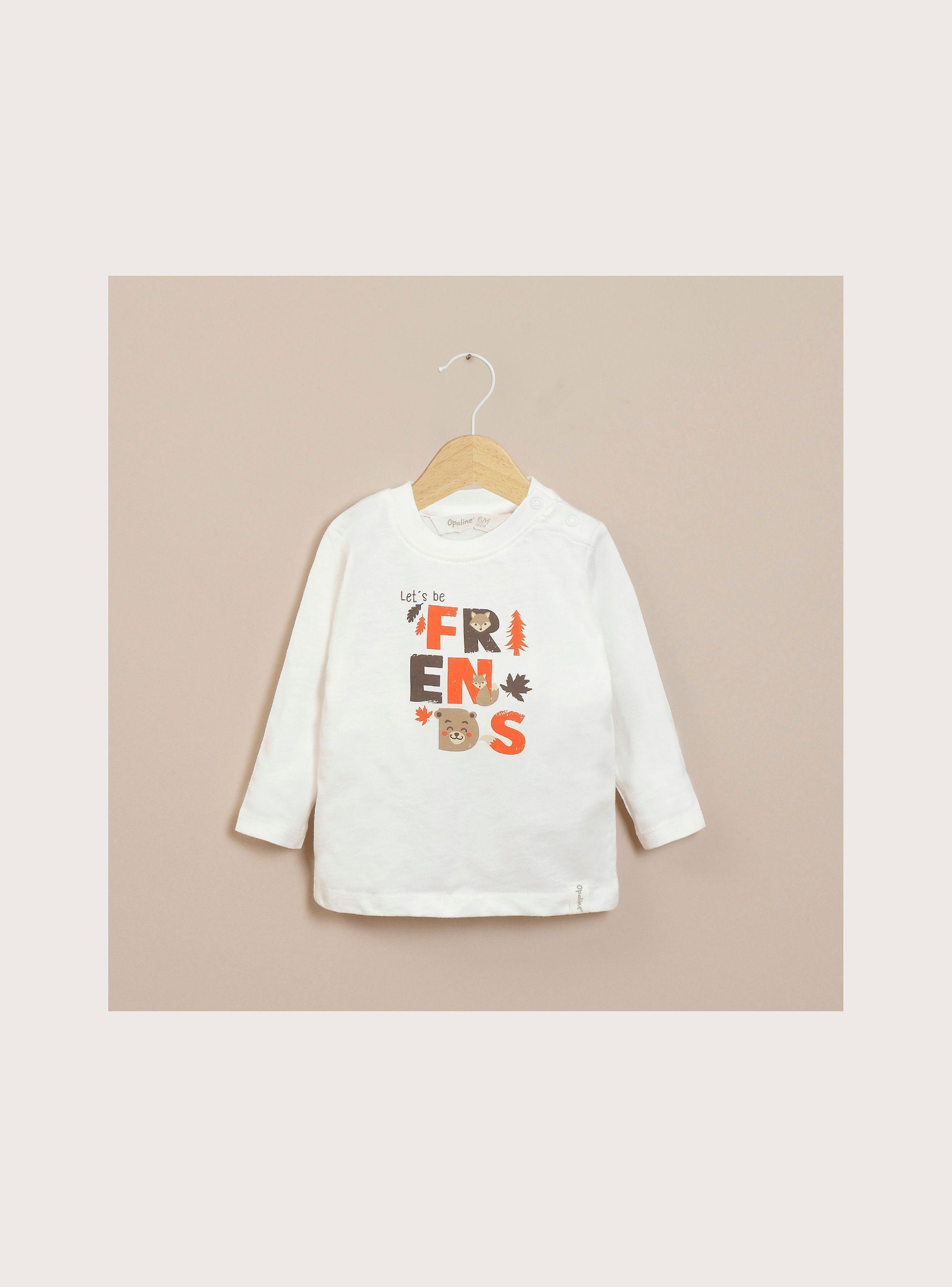Polera Niño Blanco 40161 Opaline-0