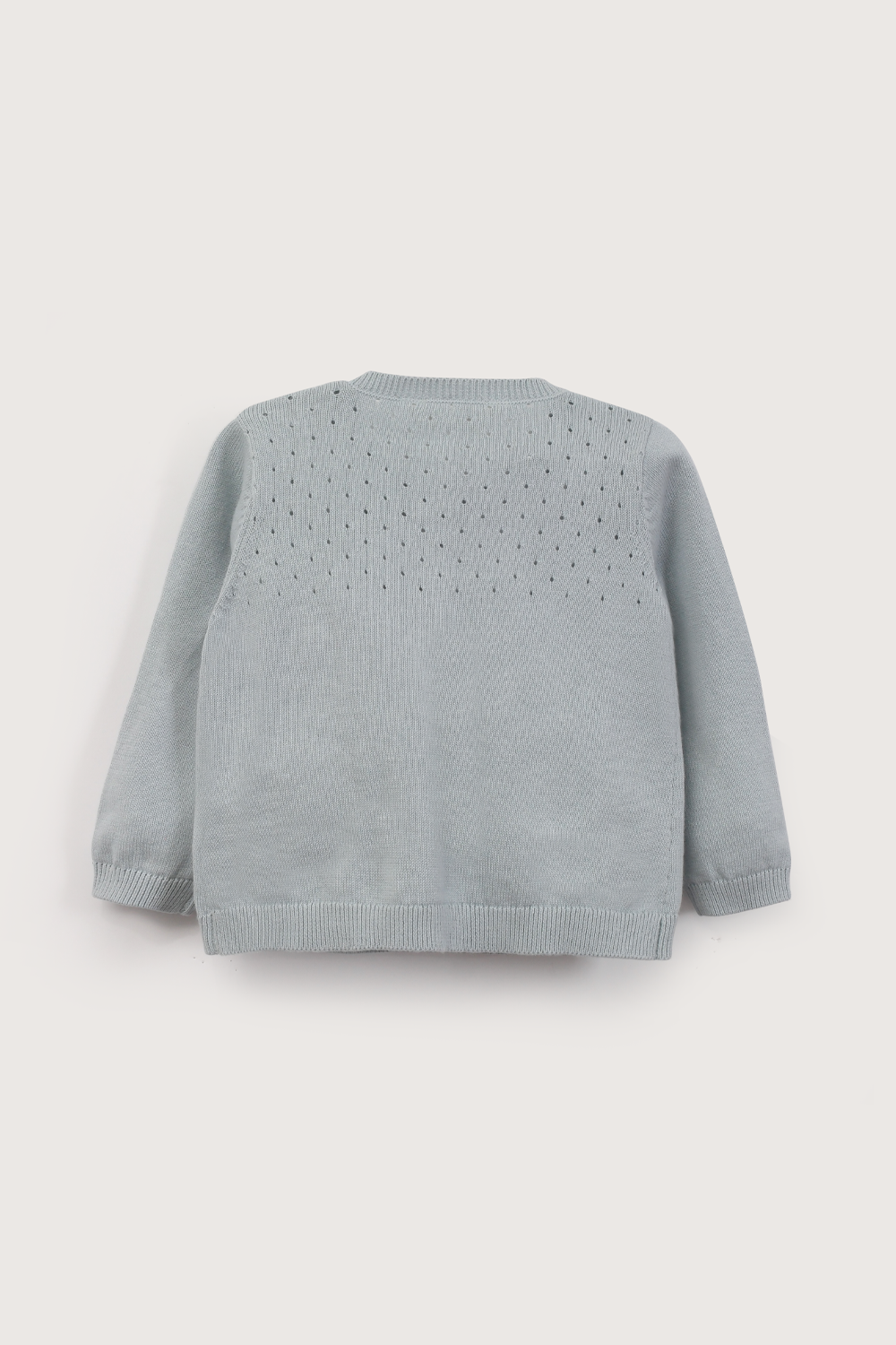 Chaleco verde de niña-2