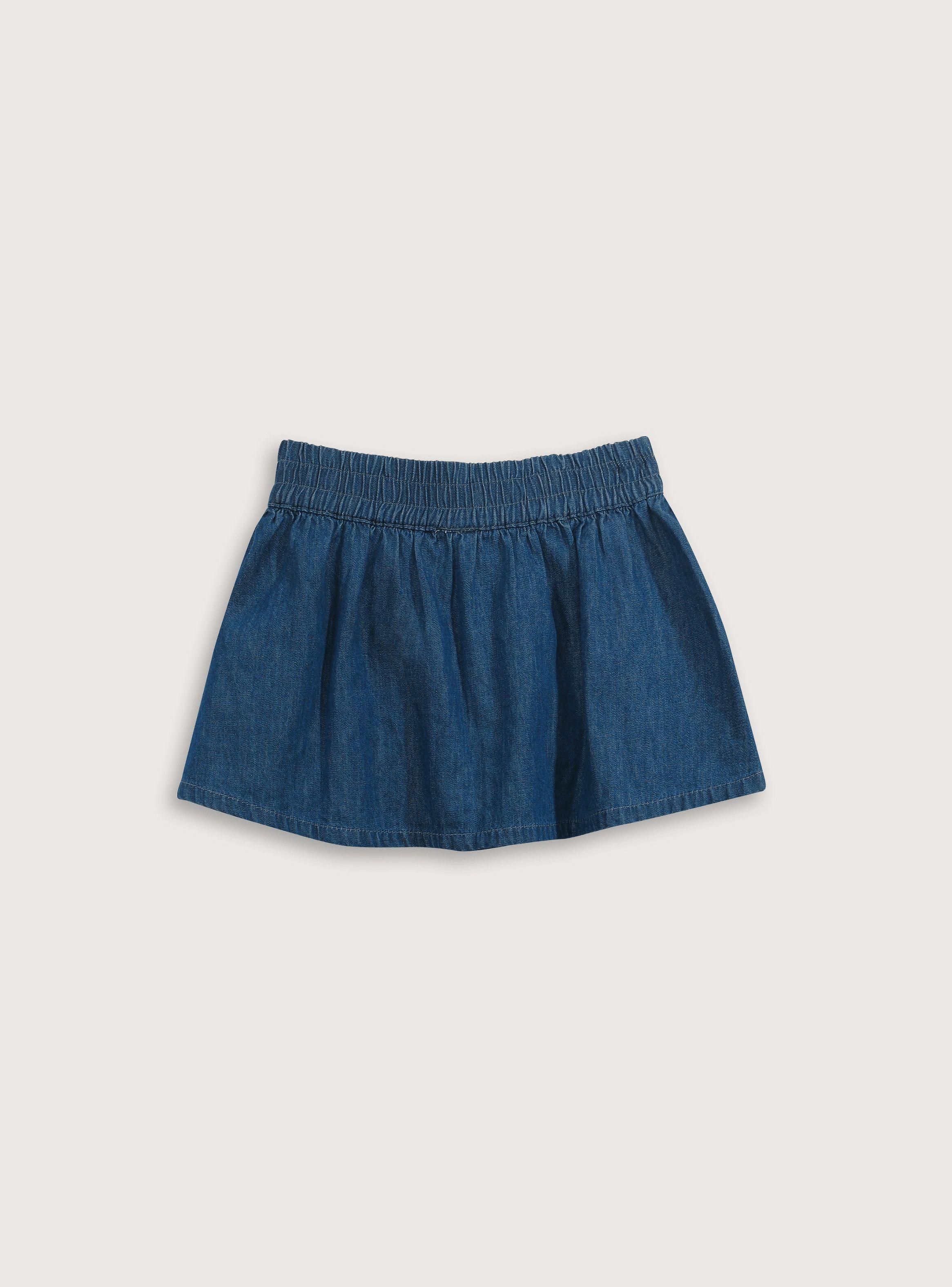 Falda Niña Azul Marino 39525 Opaline-1