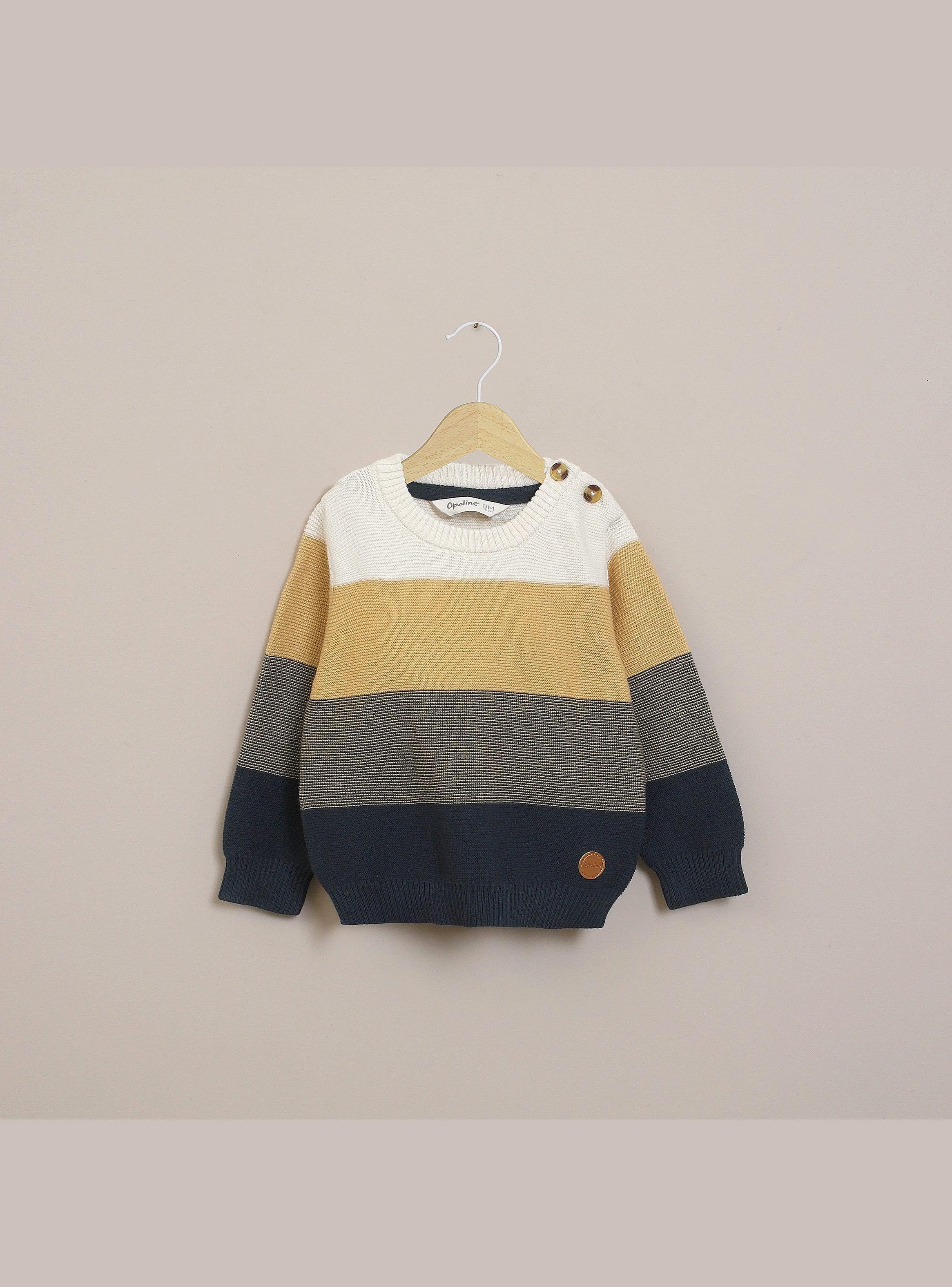 Sweater Infant Niño Mostaza-0