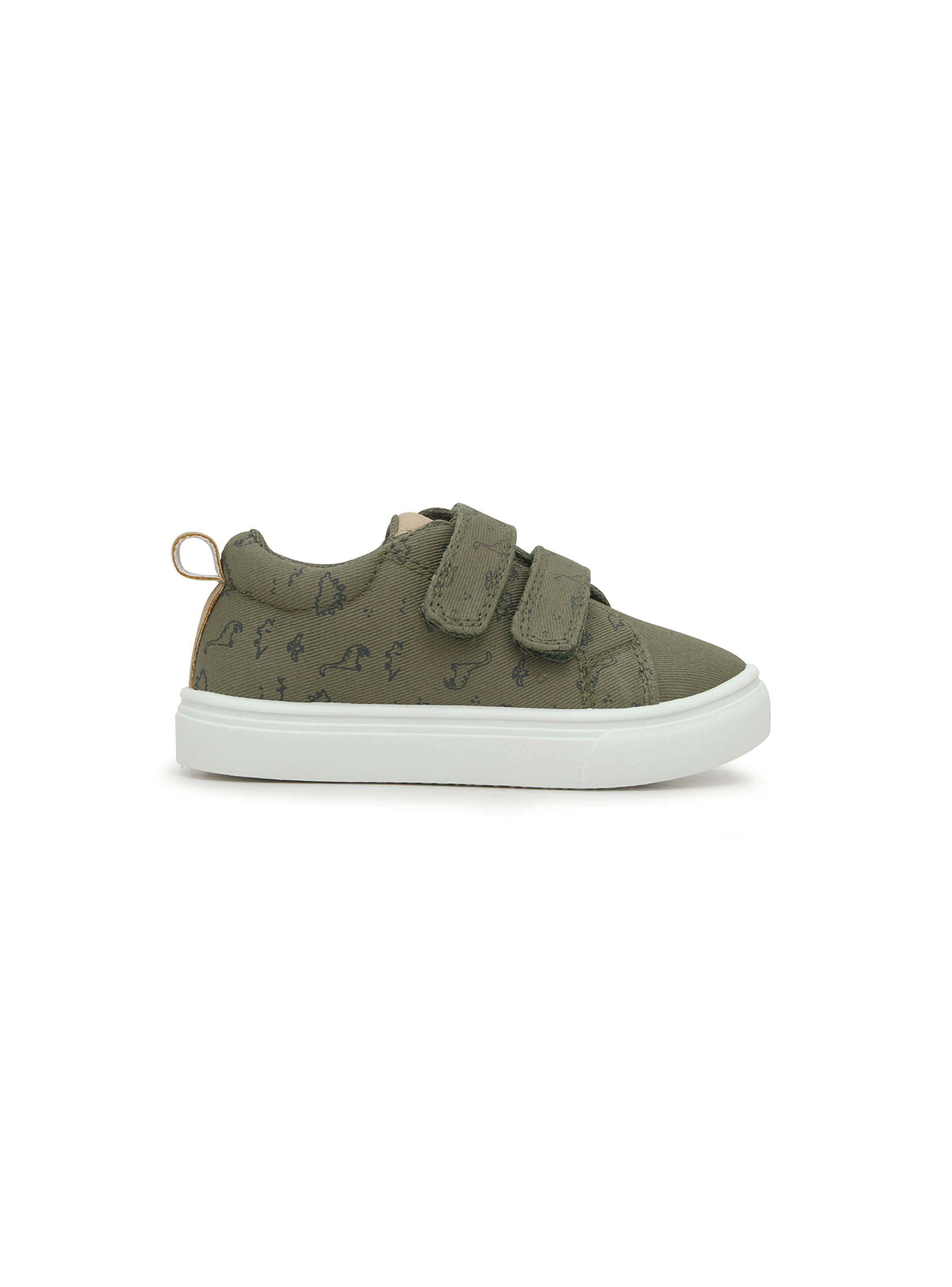 Zapatilla Niño Verde Militar (20 A 29) Opaline-1