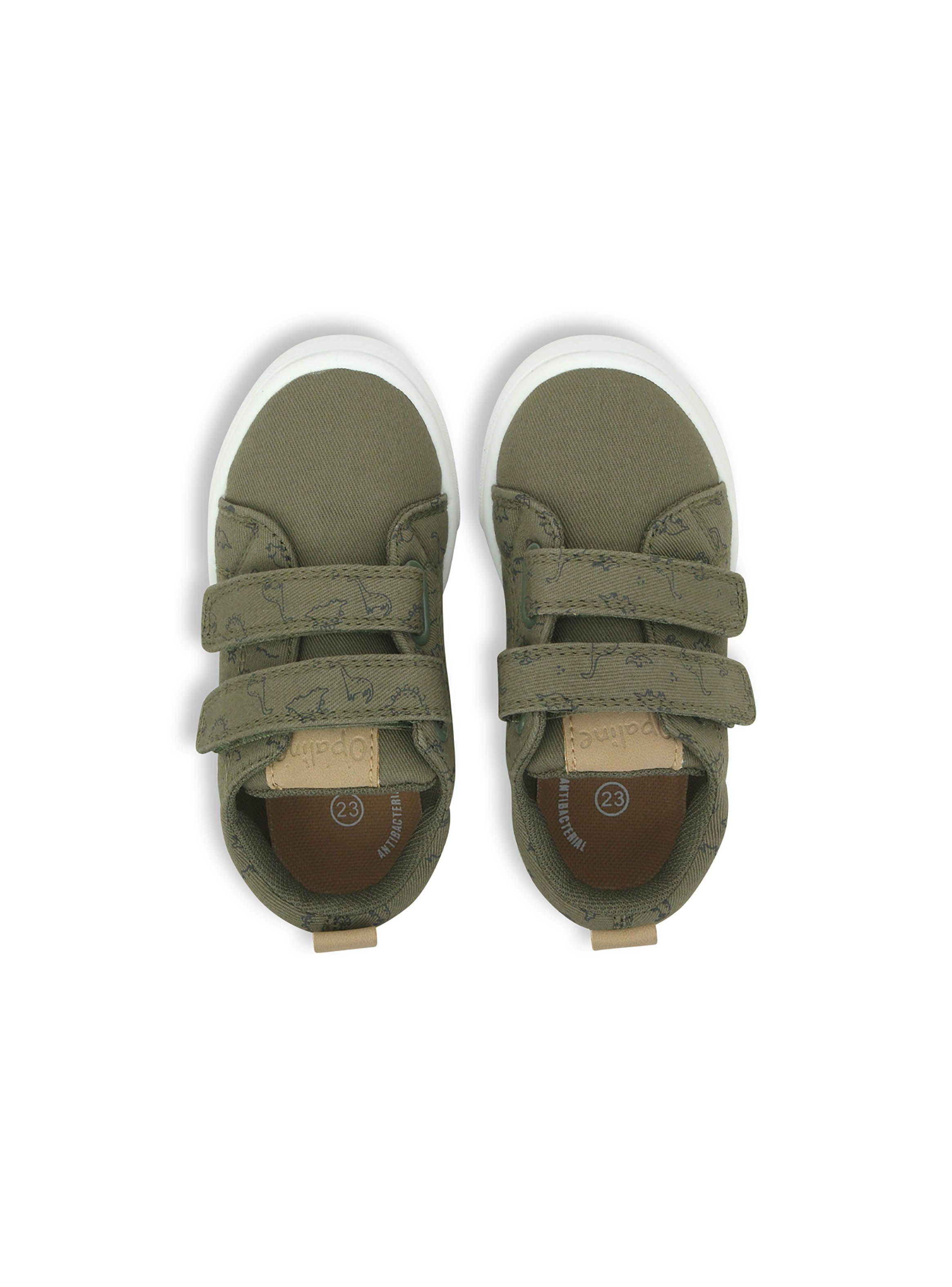 Zapatilla Niño Verde Militar (20 A 29) Opaline-3