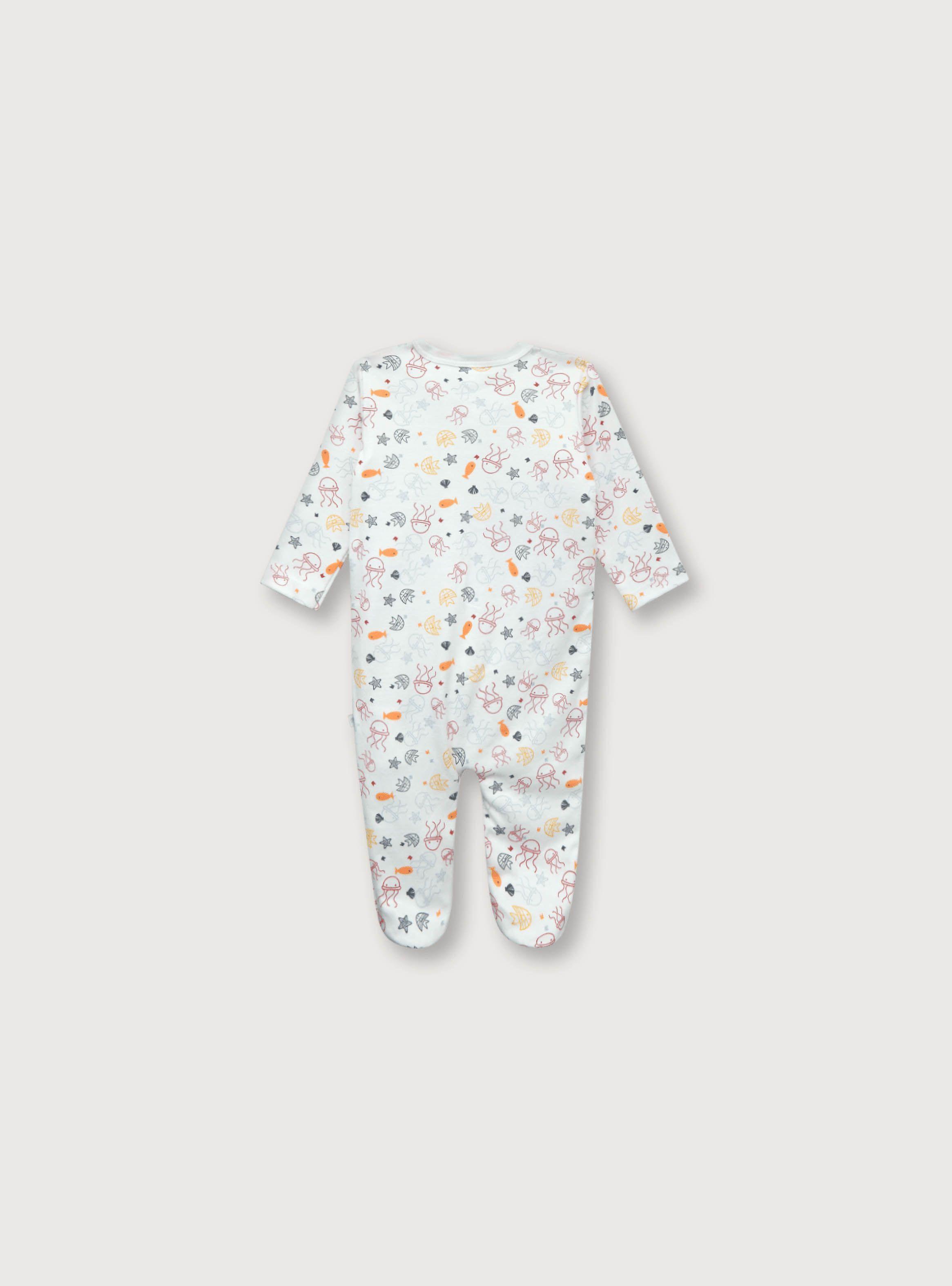 Pijama Niño Gris (Recién Nacido A 12 Meses) Opaline-1