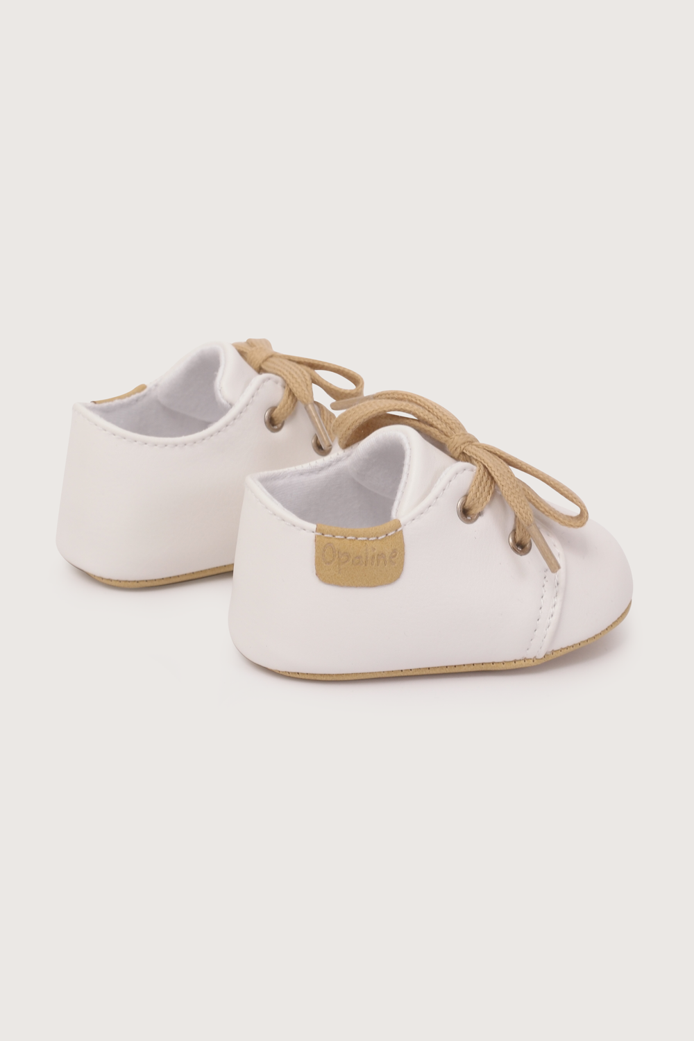 Zapato bebé blanco vestir de niño-4
