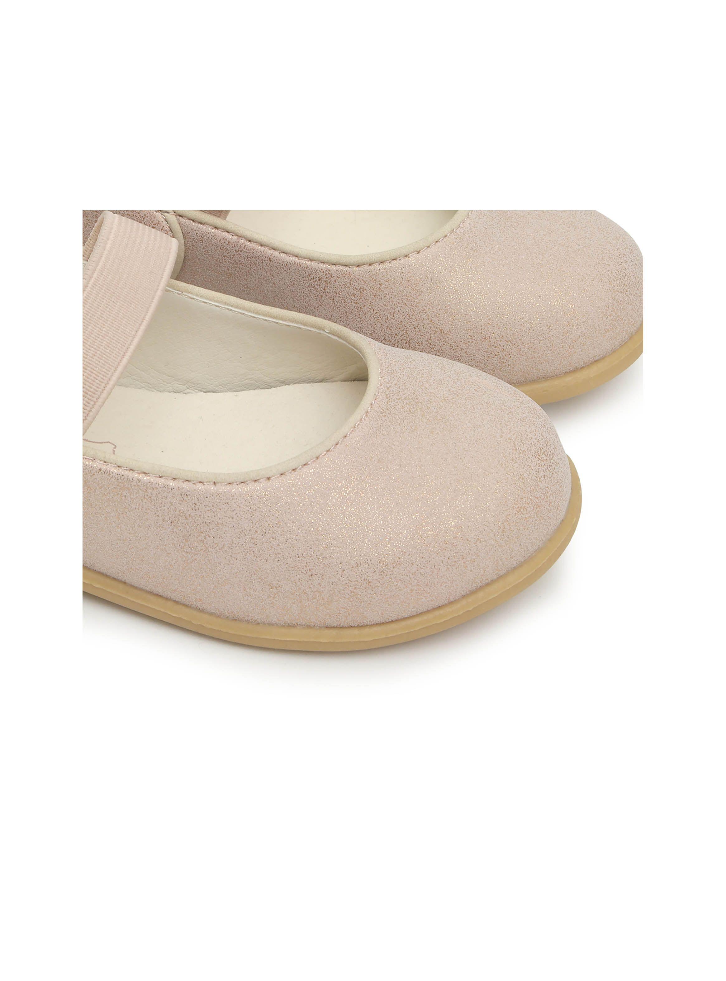Ballerina de niña vestir elástico y moño Rosado (20-29)-4