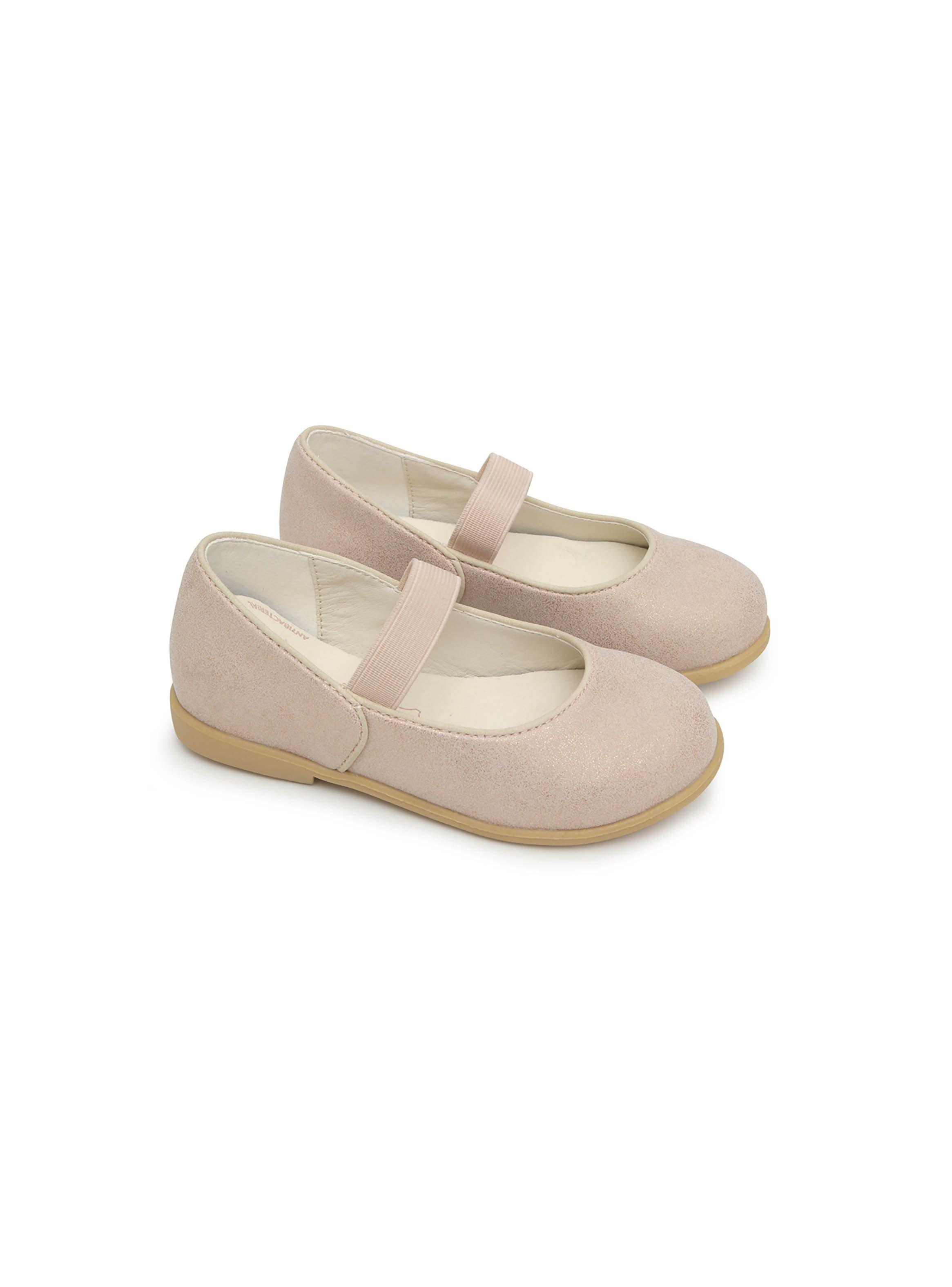 Ballerina de niña vestir elástico y moño Rosado (20-29)-0